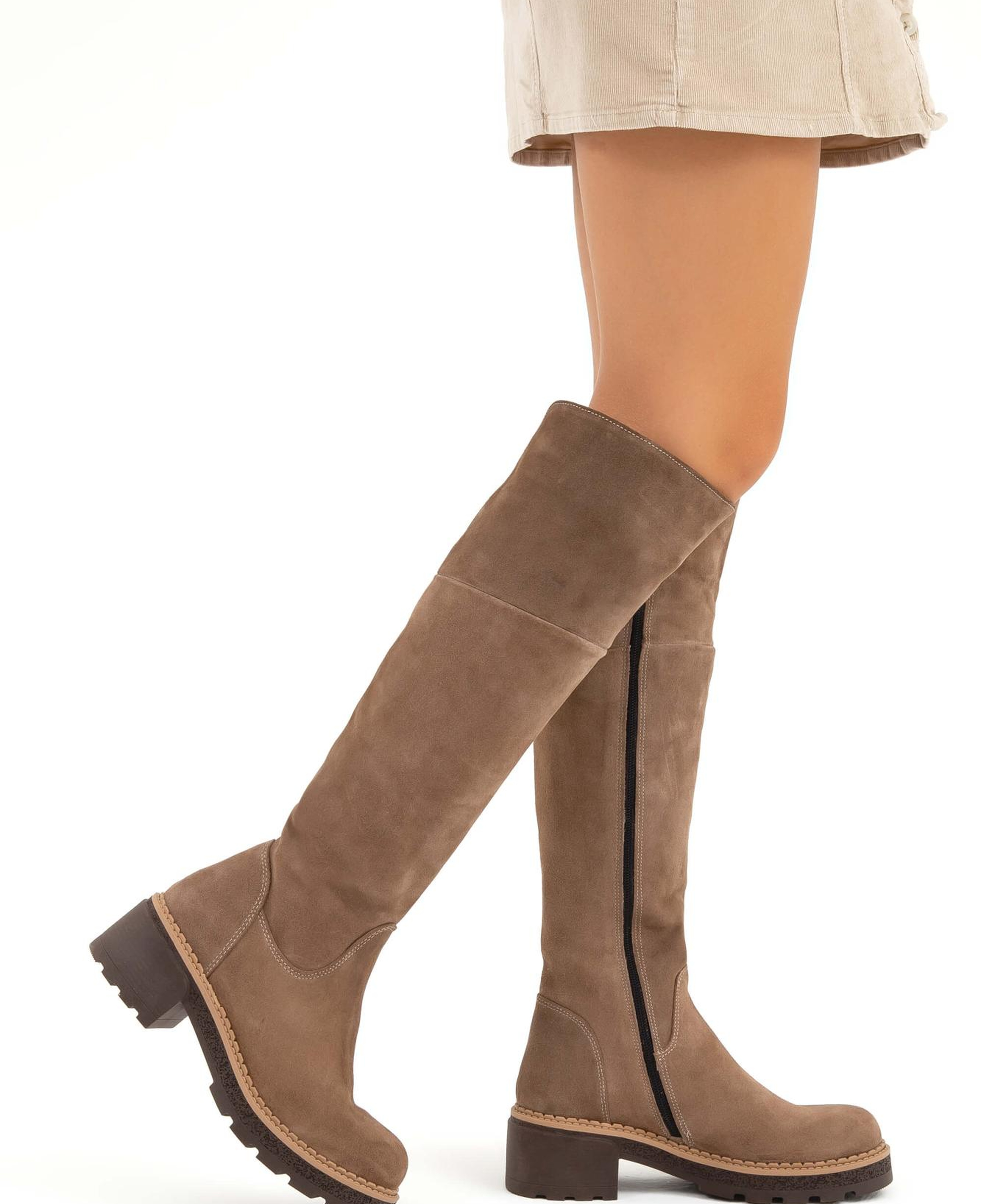 Tamer Tanca Kadın Hakiki Deri Kahverengi Casual Çizme