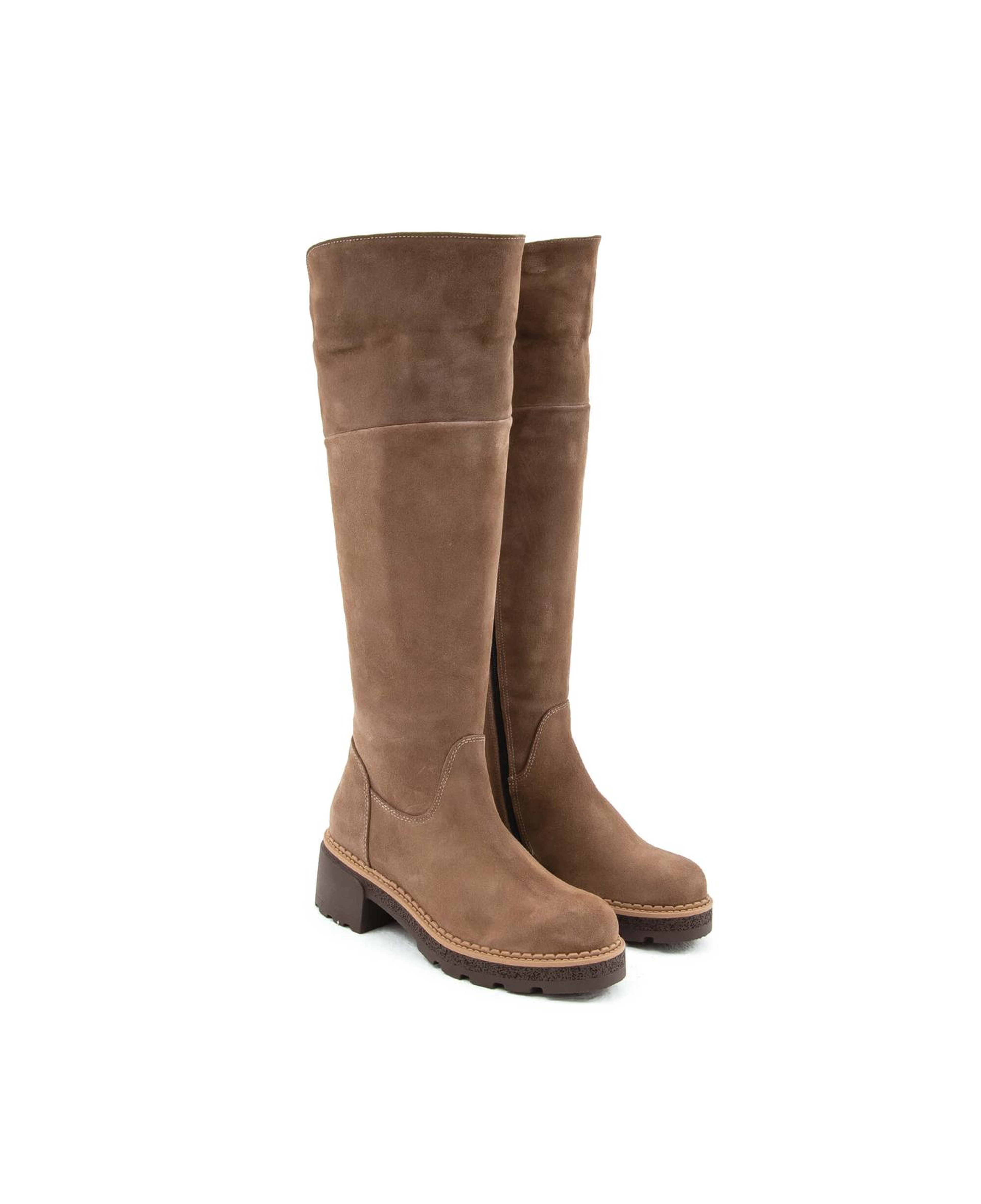 Tamer Tanca Kadın Hakiki Deri Kahverengi Casual Çizme