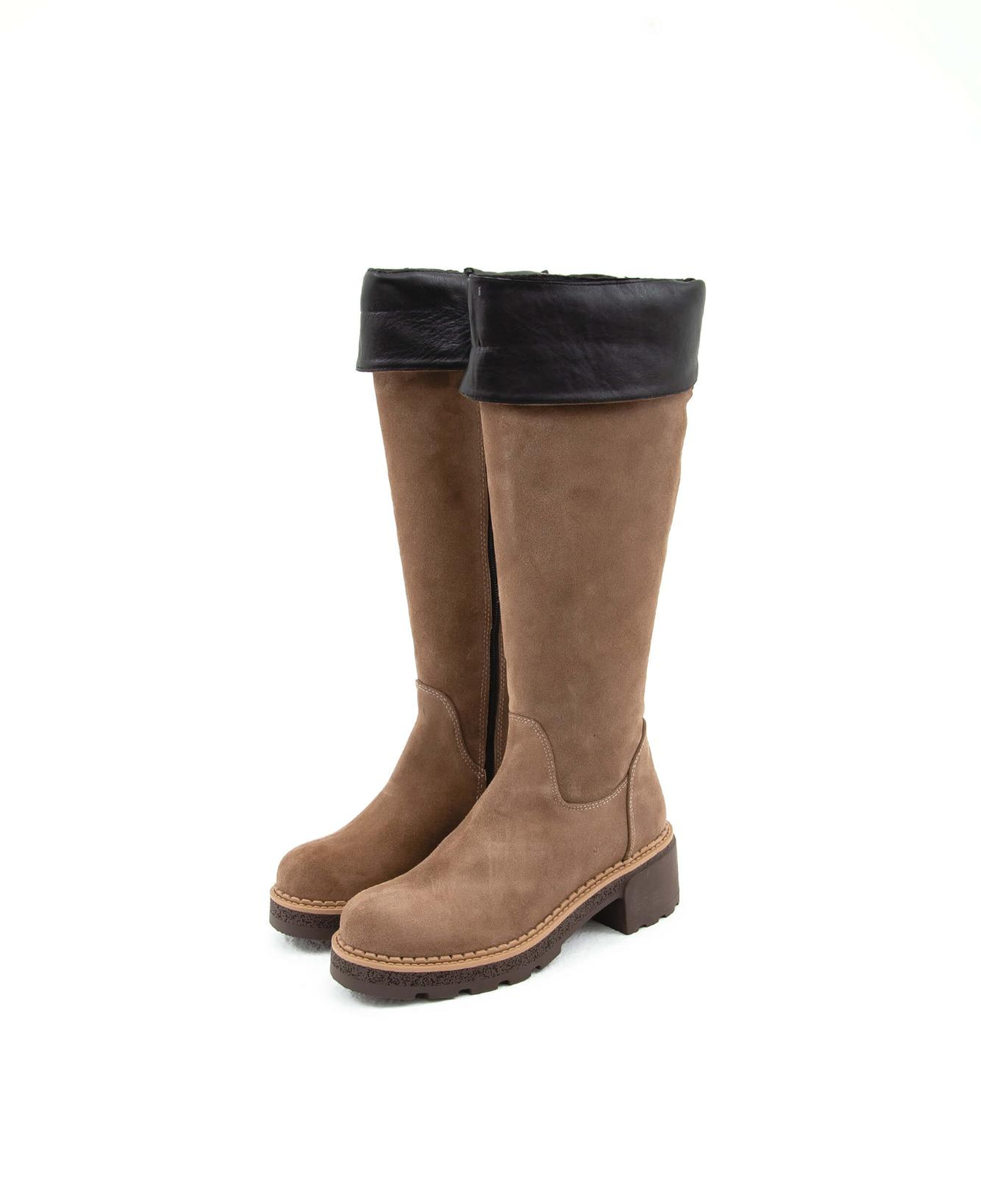 Tamer Tanca Kadın Hakiki Deri Kahverengi Casual Çizme