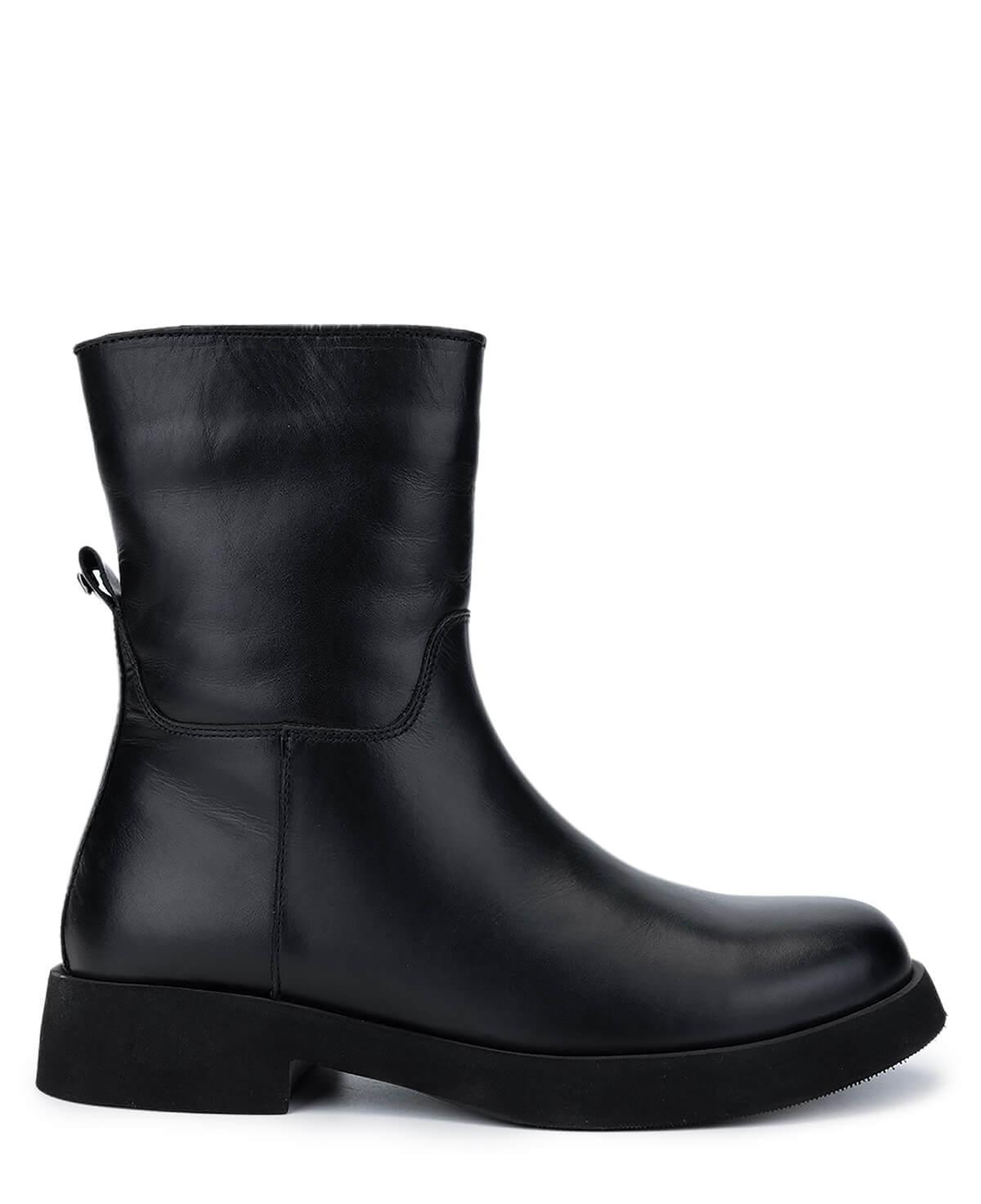 Tamer Tanca Kadın Hakiki Deri Siyah Deri Casual Bot