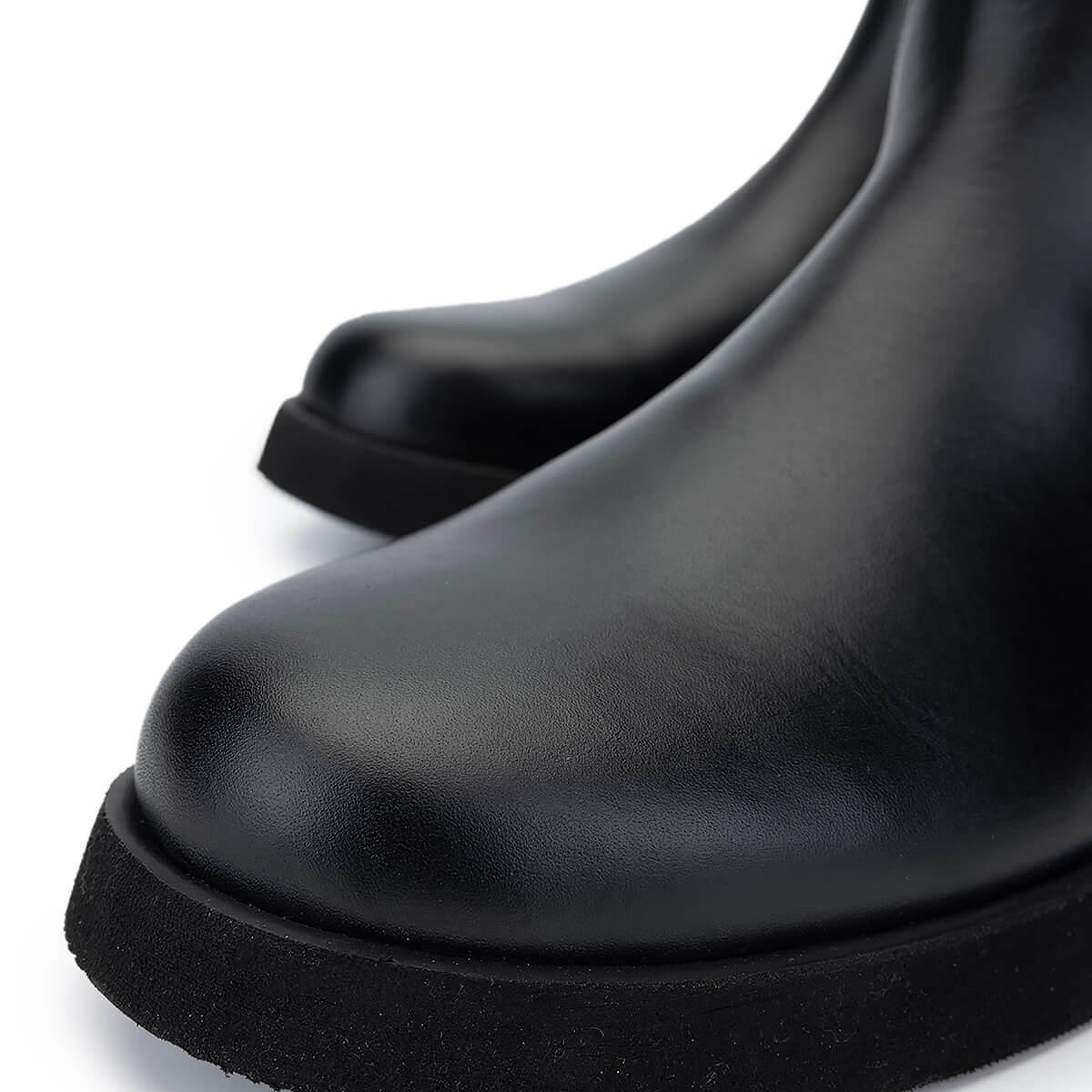 Tamer Tanca Kadın Hakiki Deri Siyah Deri Casual Bot