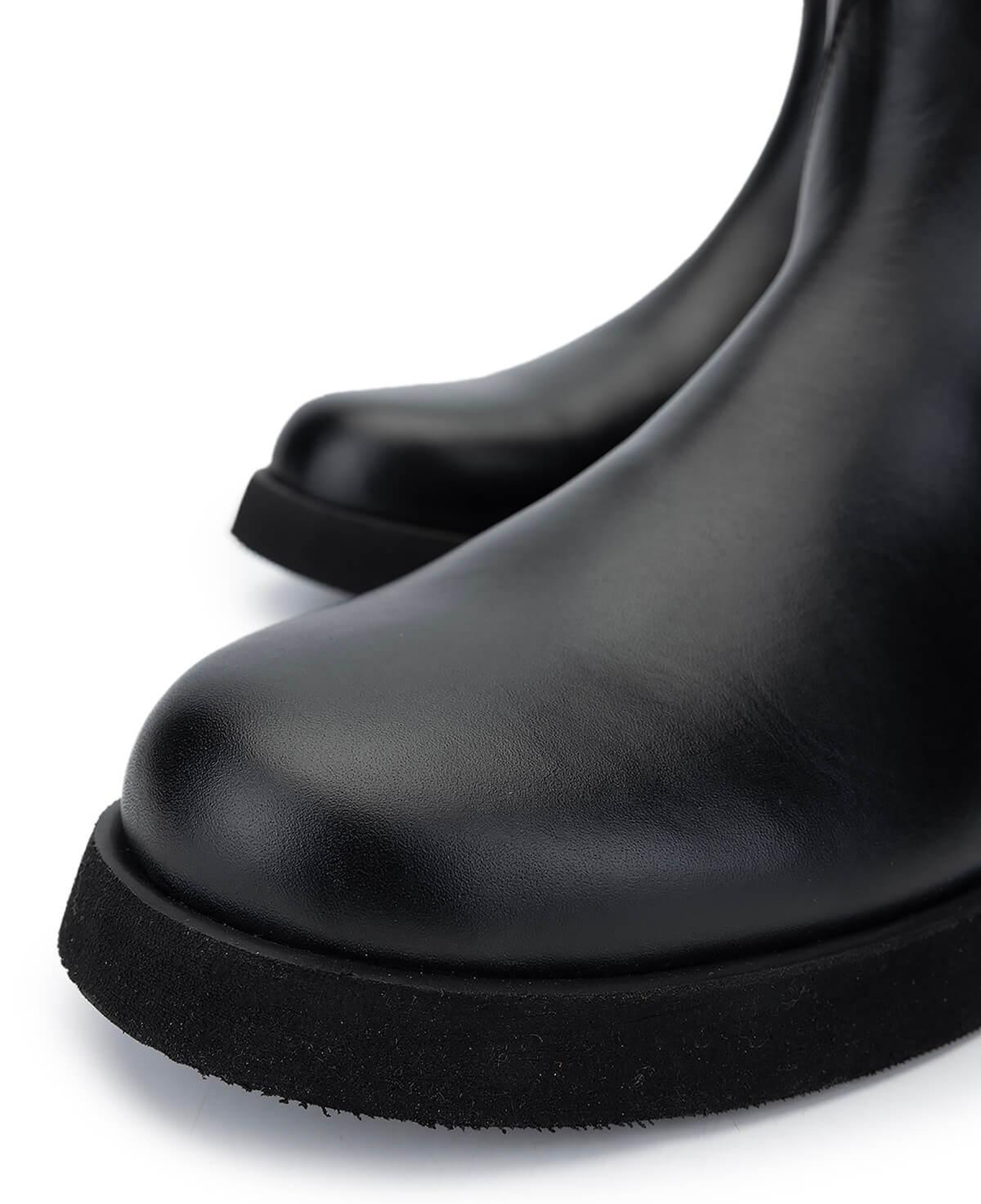 Tamer Tanca Kadın Hakiki Deri Siyah Deri Casual Bot