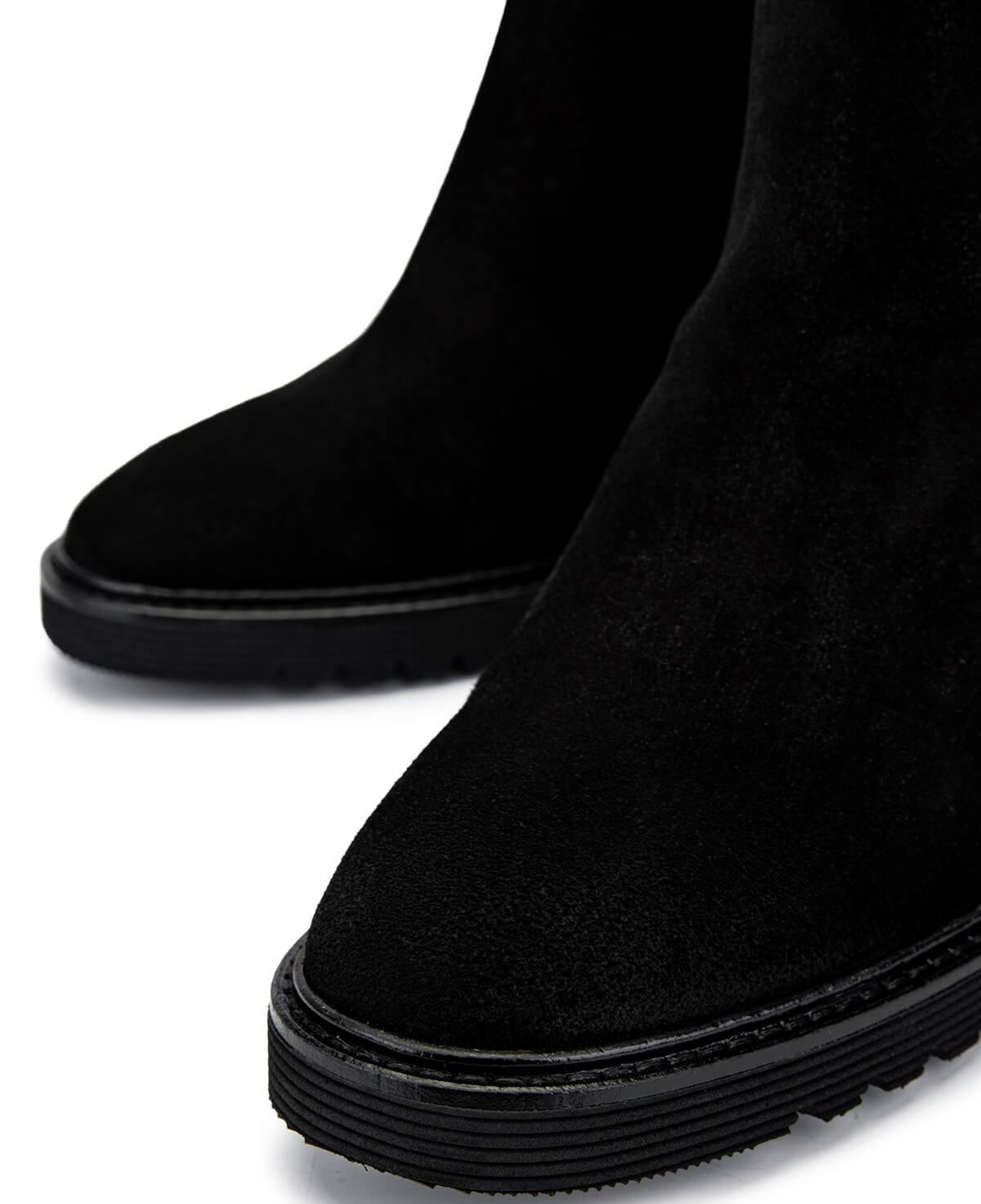 Tamer Tanca Kadın Hakiki Deri Siyah Süet Casual Bot