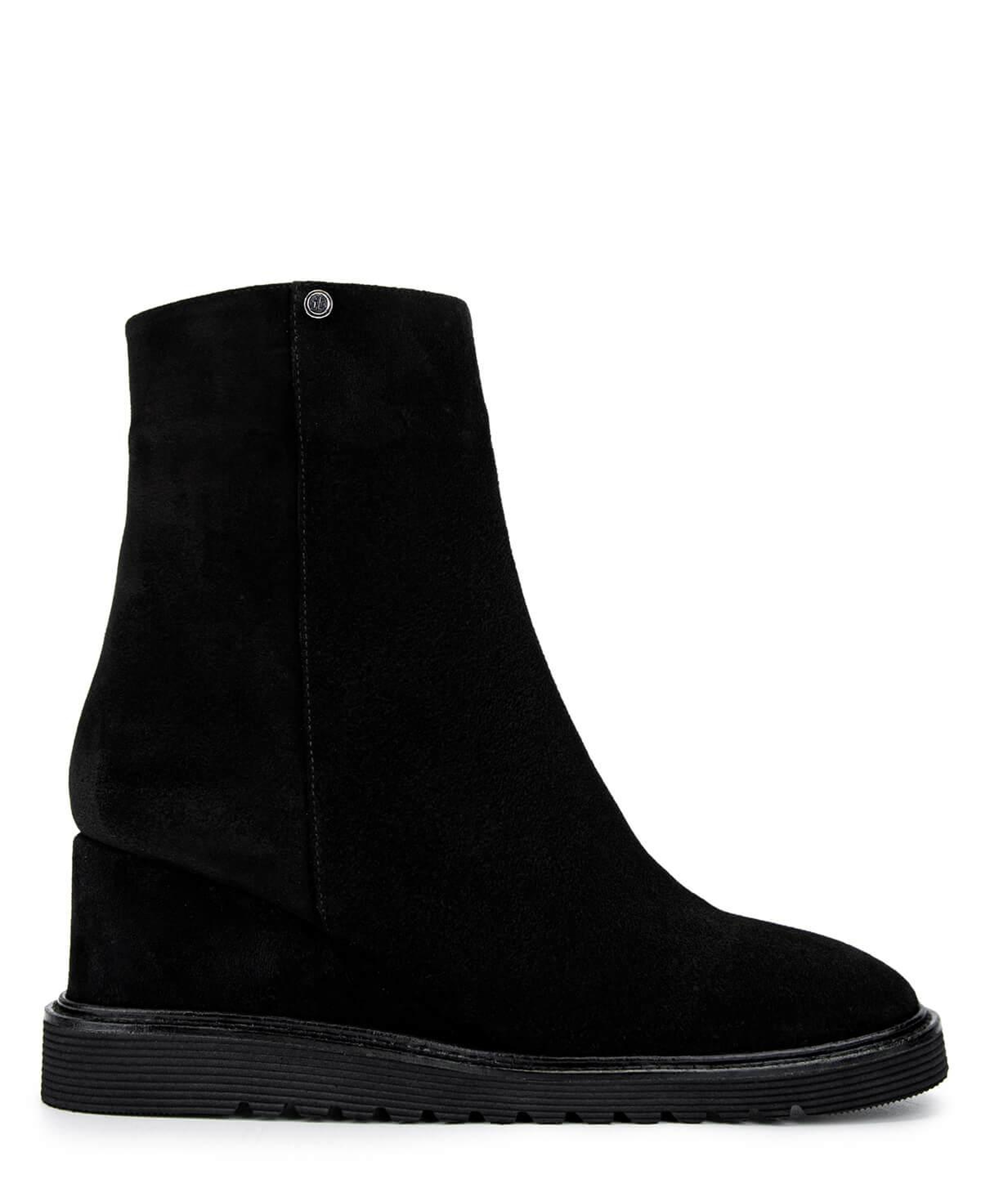 Tamer Tanca Kadın Hakiki Deri Siyah Süet Casual Bot