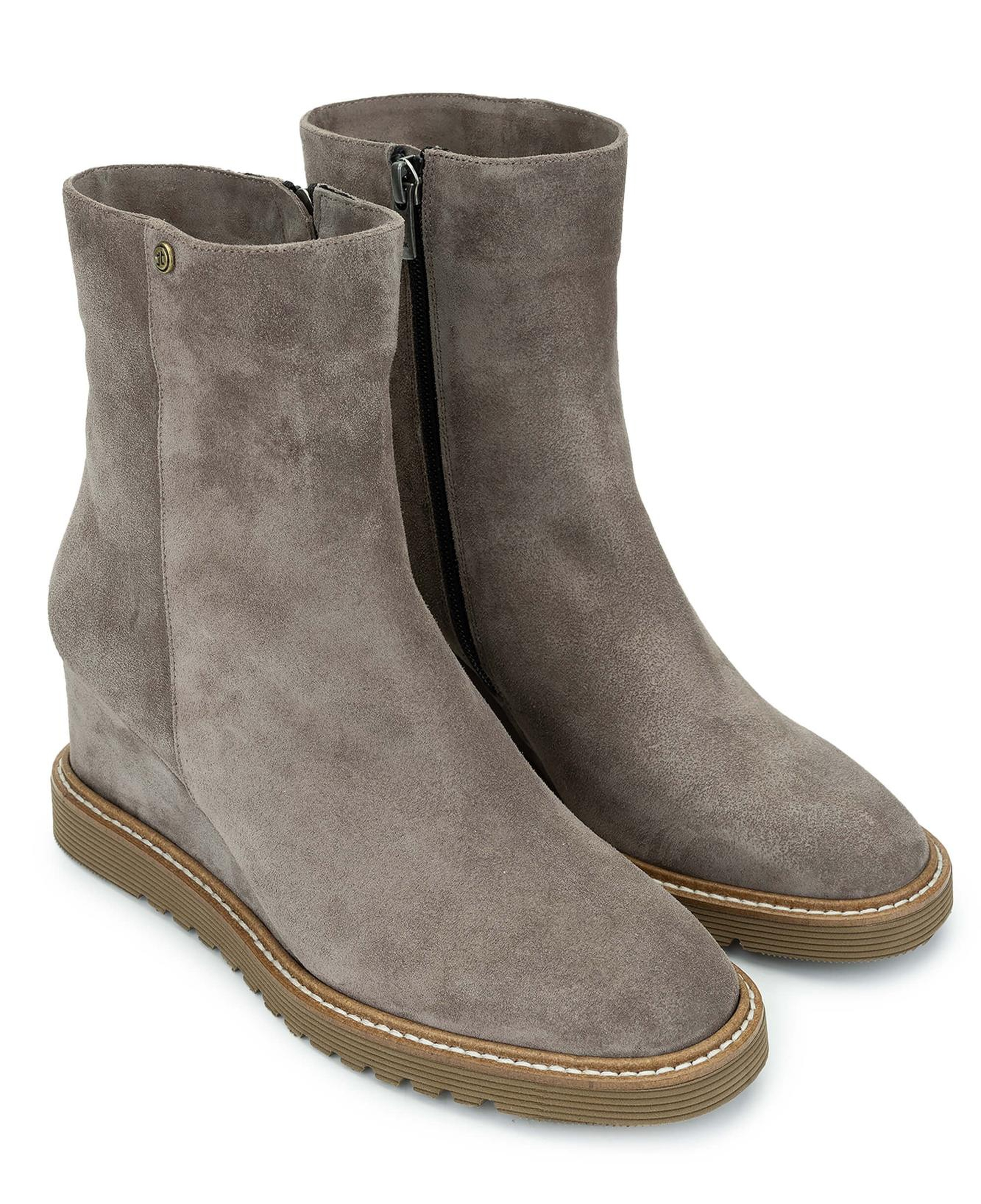 Tamer Tanca Kadın Hakiki Deri Vizon Süet Casual Bot