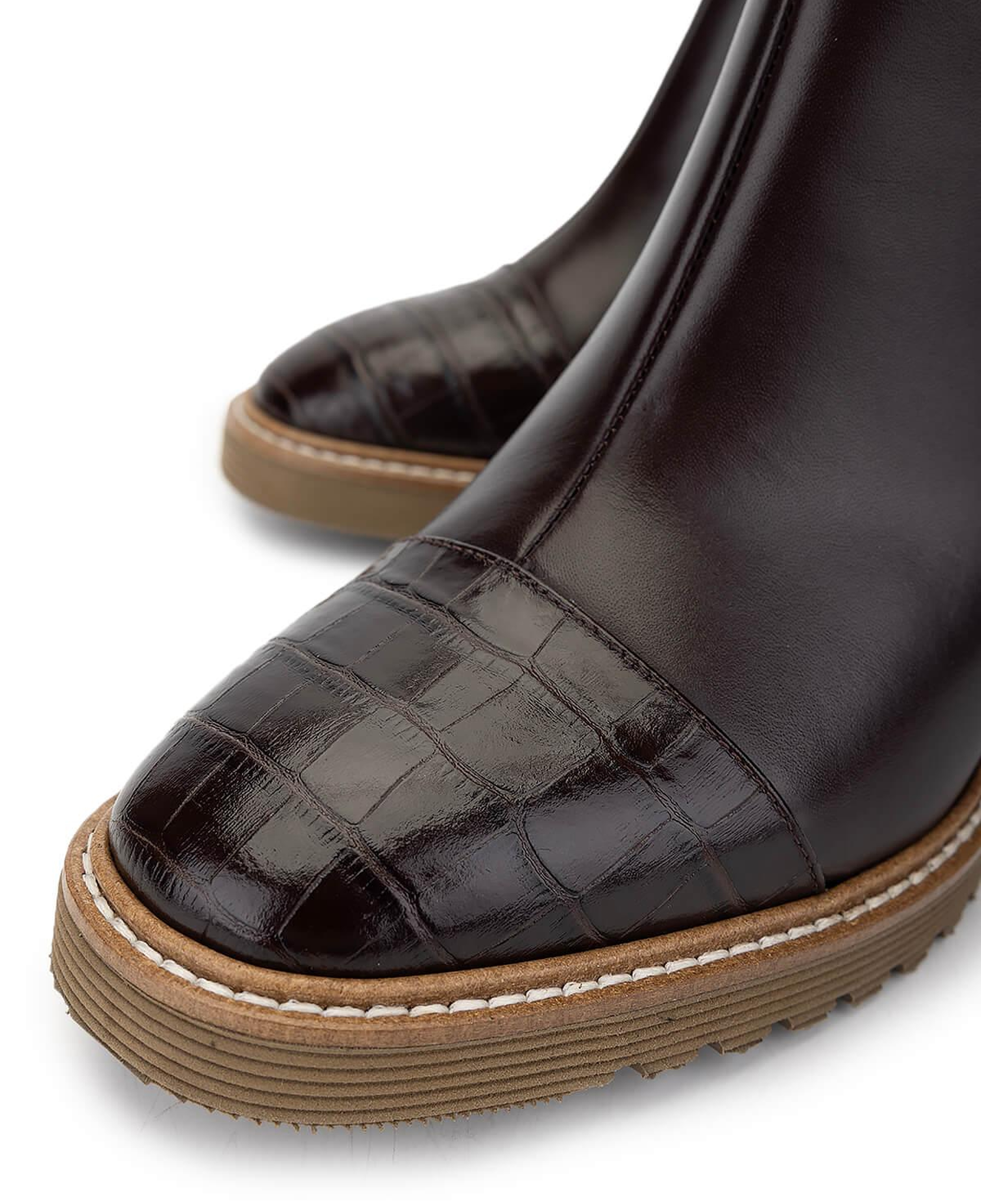 Tamer Tanca Kadın Hakiki Deri Kahverengi Casual Bot