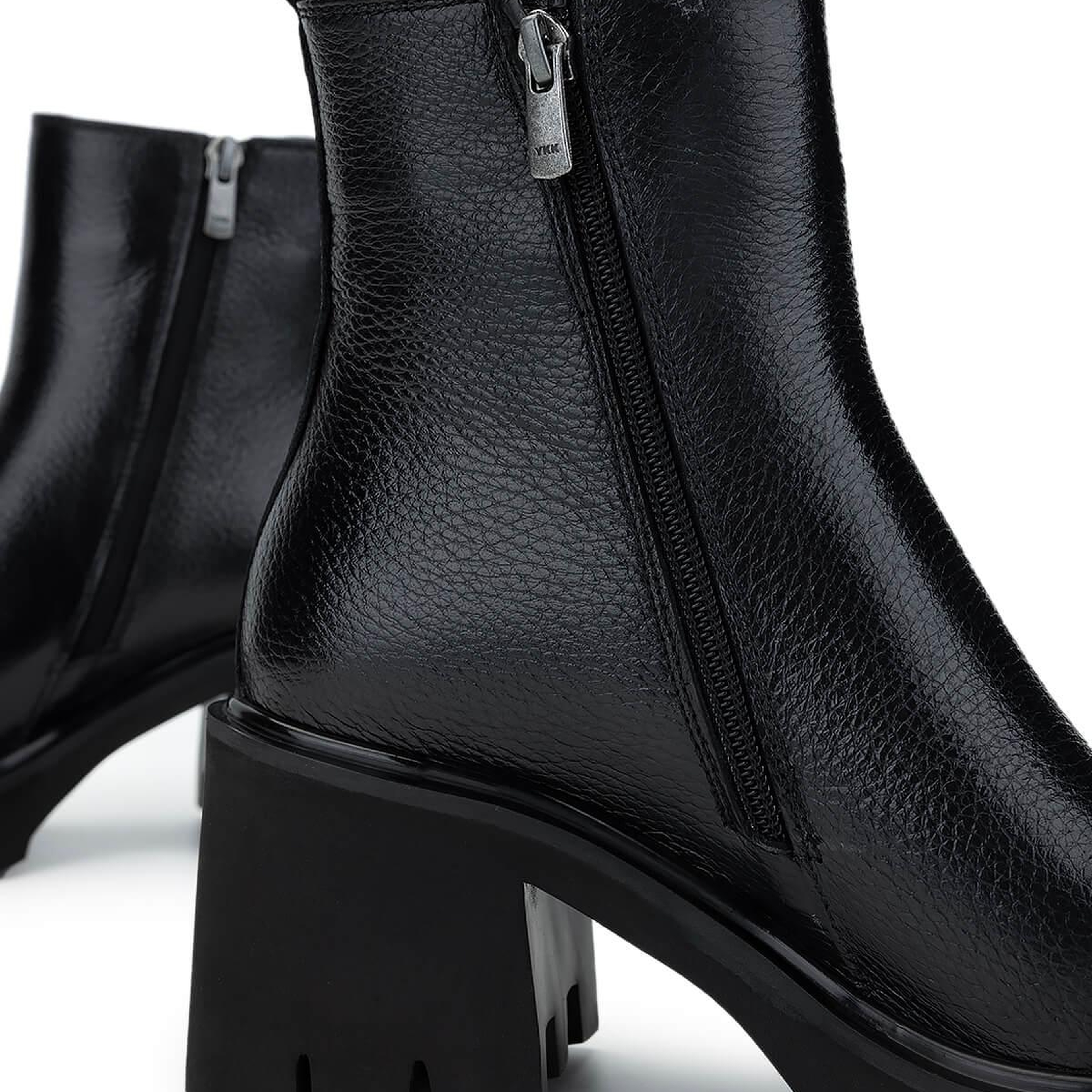 Tamer Tanca Kadın Hakiki Deri Siyah Floter Casual Bot