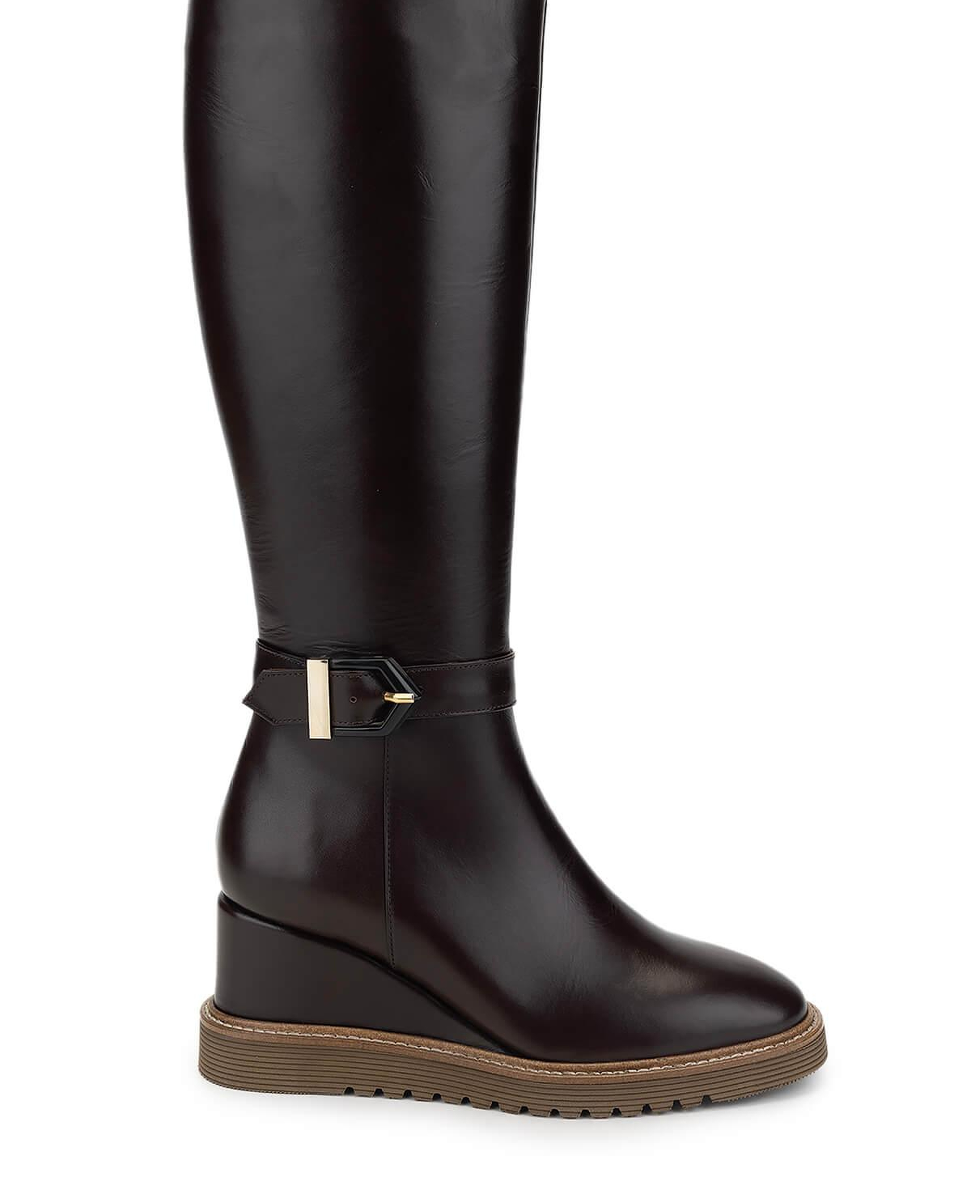 Tamer Tanca Kadın Hakiki Deri Kahverengi Casual Çizme