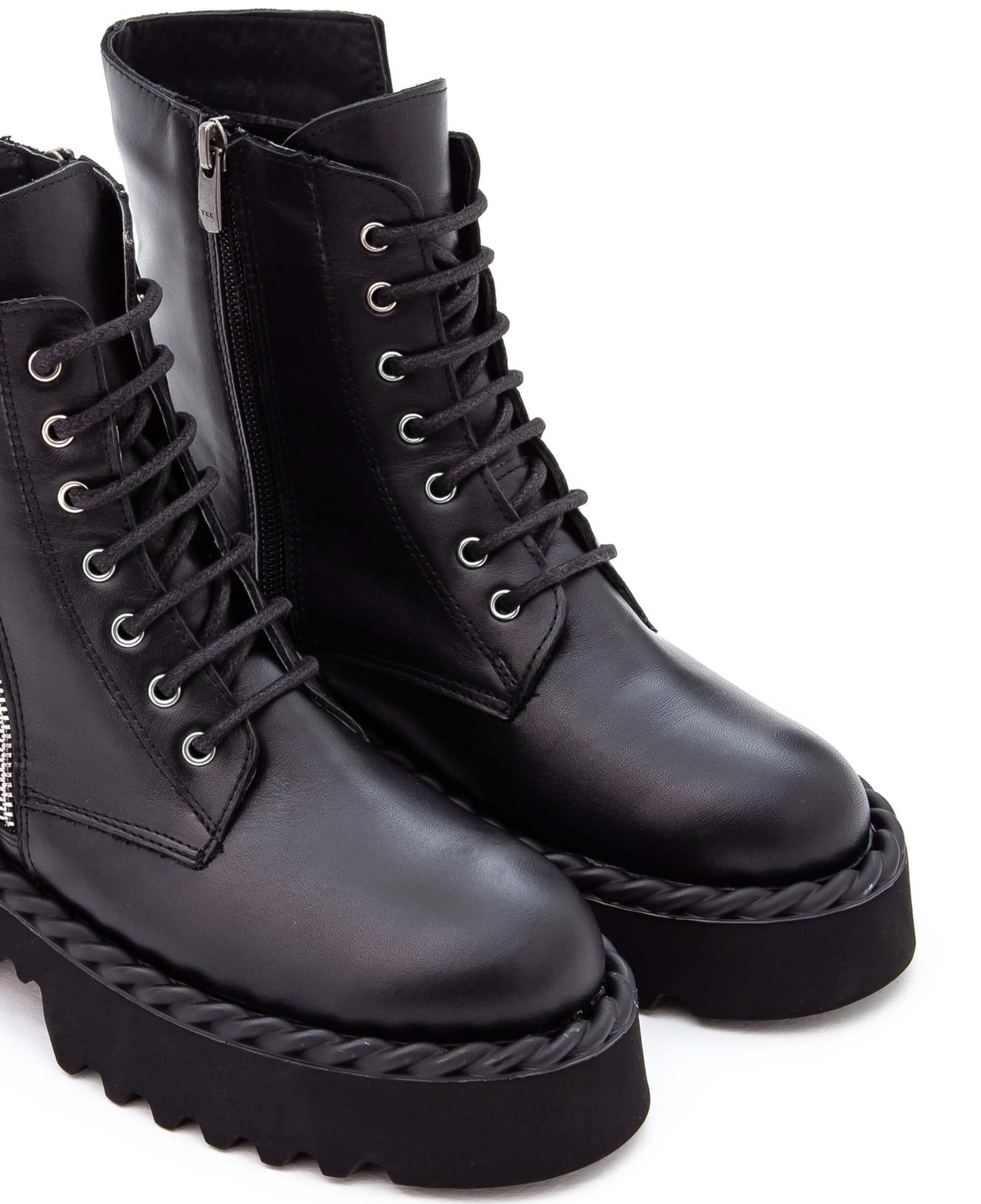 Tamer Tanca Kadın Hakiki Deri Siyah Analin POSTAL Bot