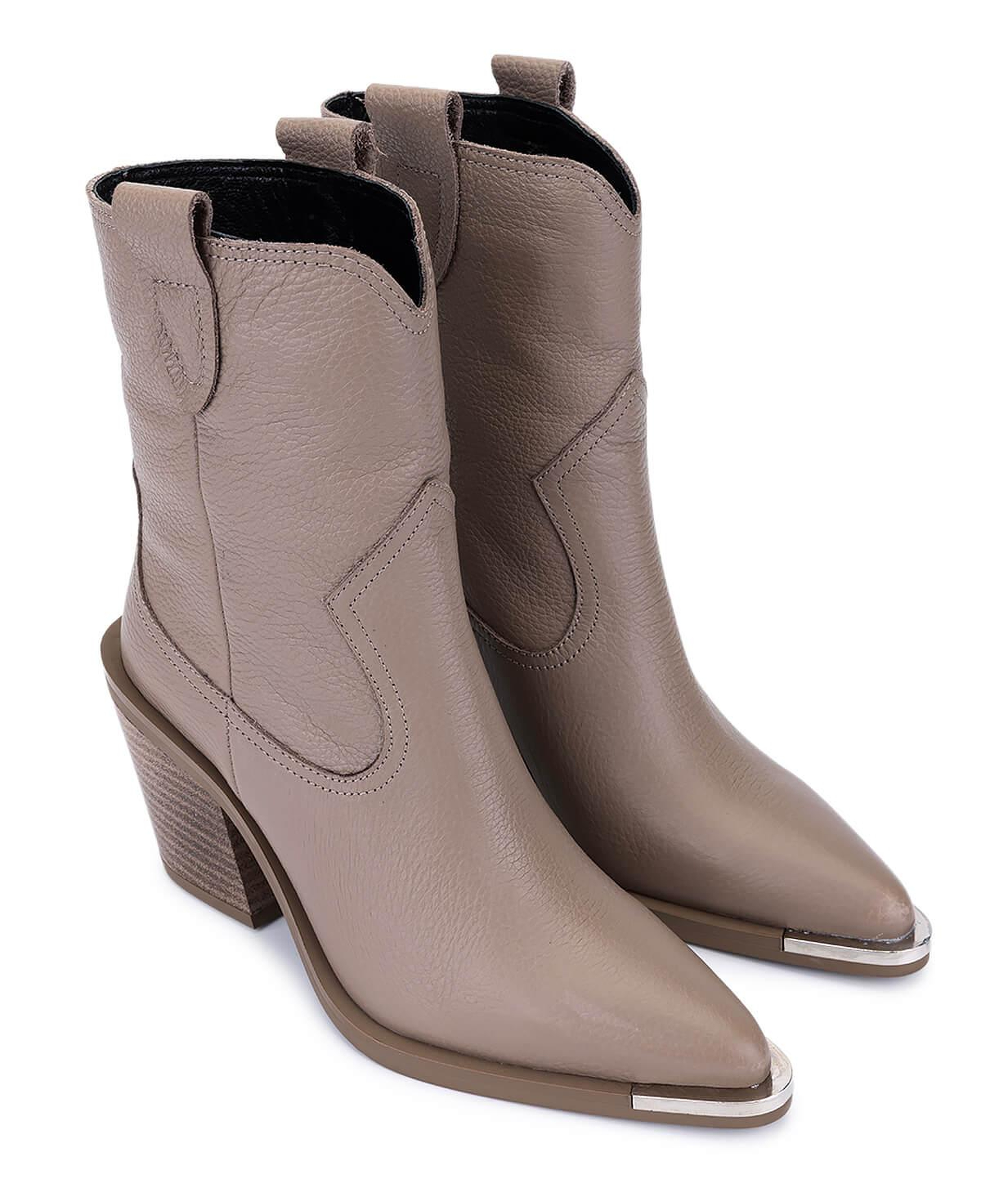 Tamer Tanca Kadın Hakiki Deri Vizon Klasik Bot