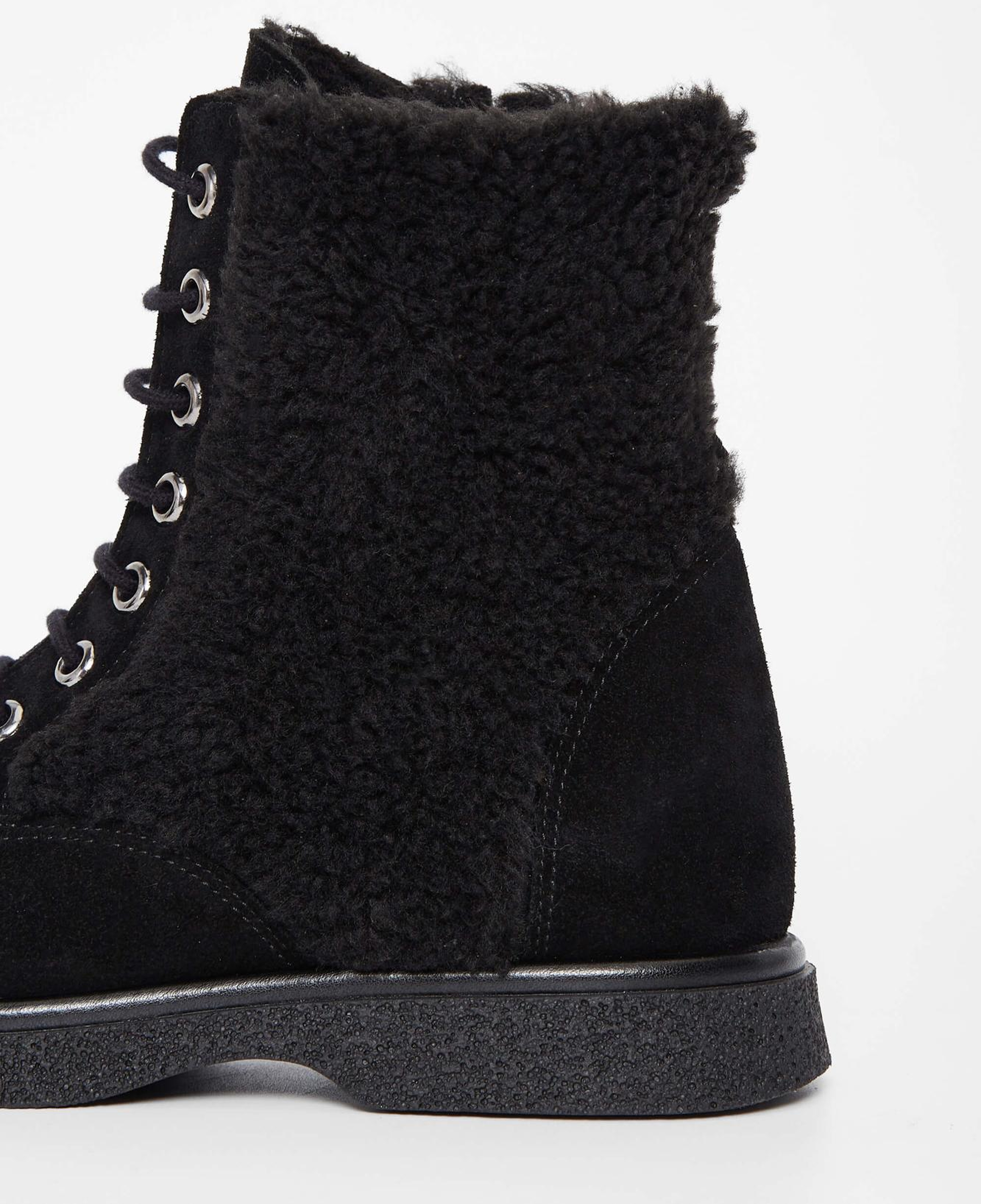 Tamer Tanca Kadın Hakiki Deri Siyah Süet Casual Bot