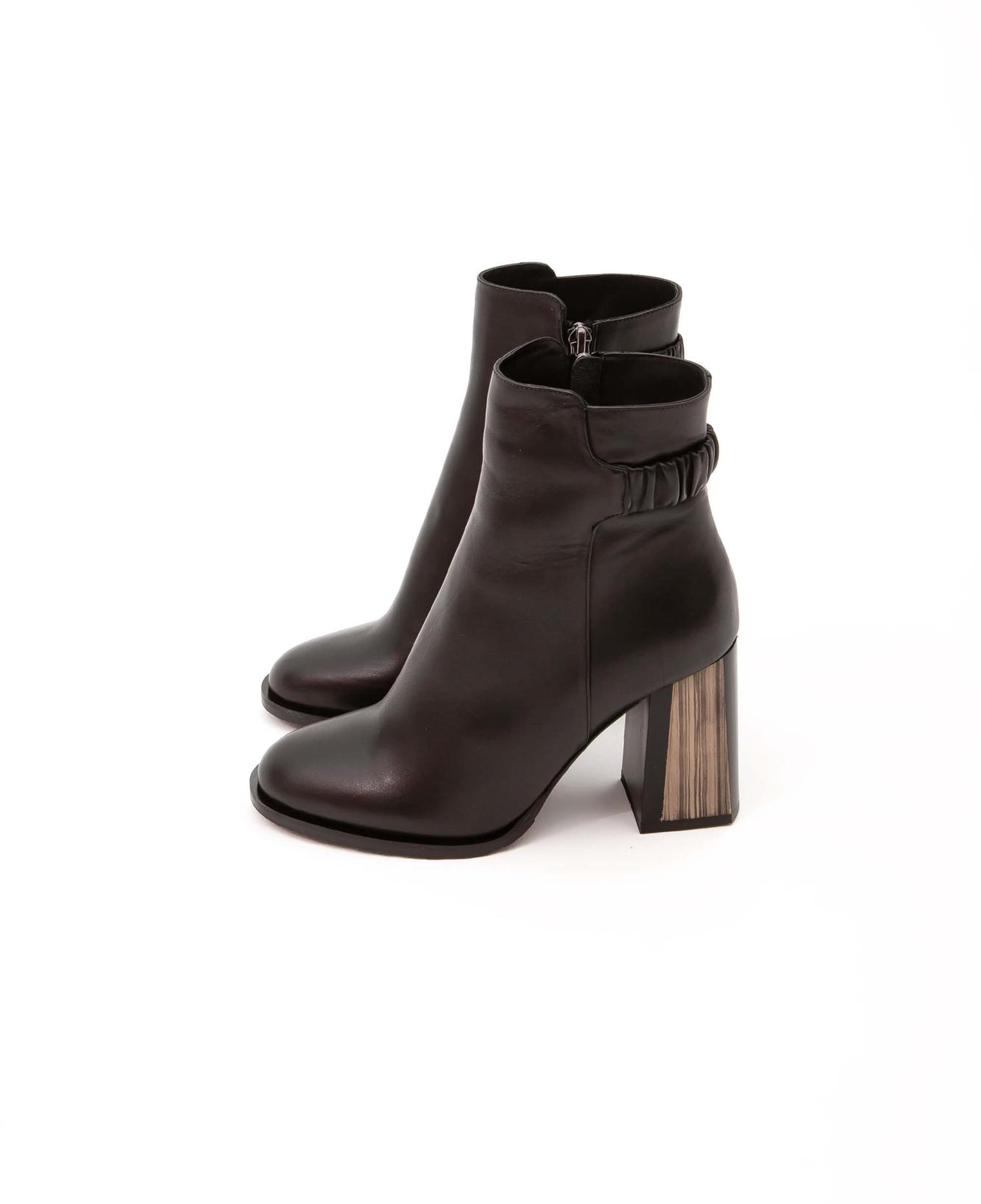 Tamer Tanca Kadın Hakiki Deri Siyah Casual Bot