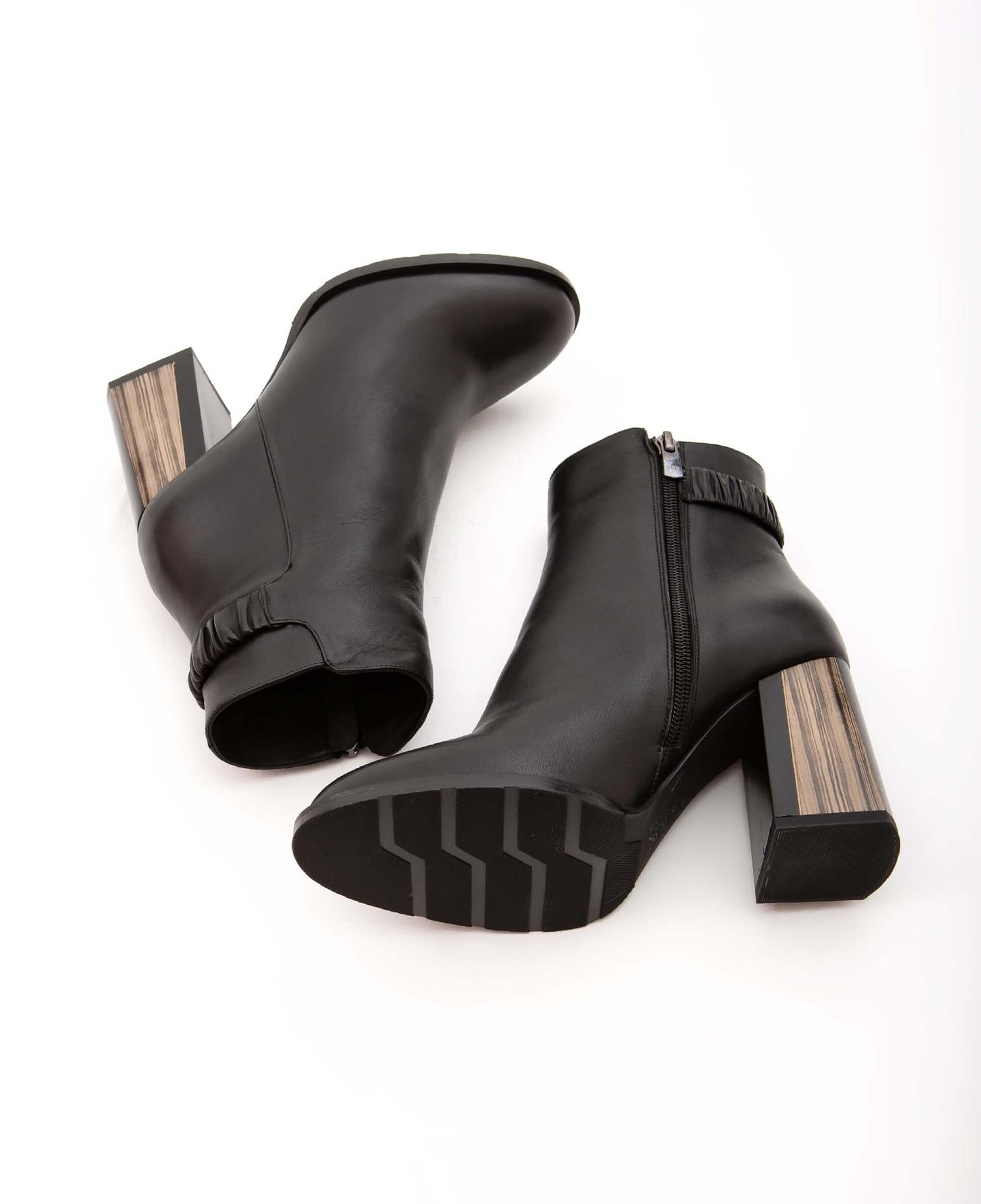 Tamer Tanca Kadın Hakiki Deri Siyah Casual Bot