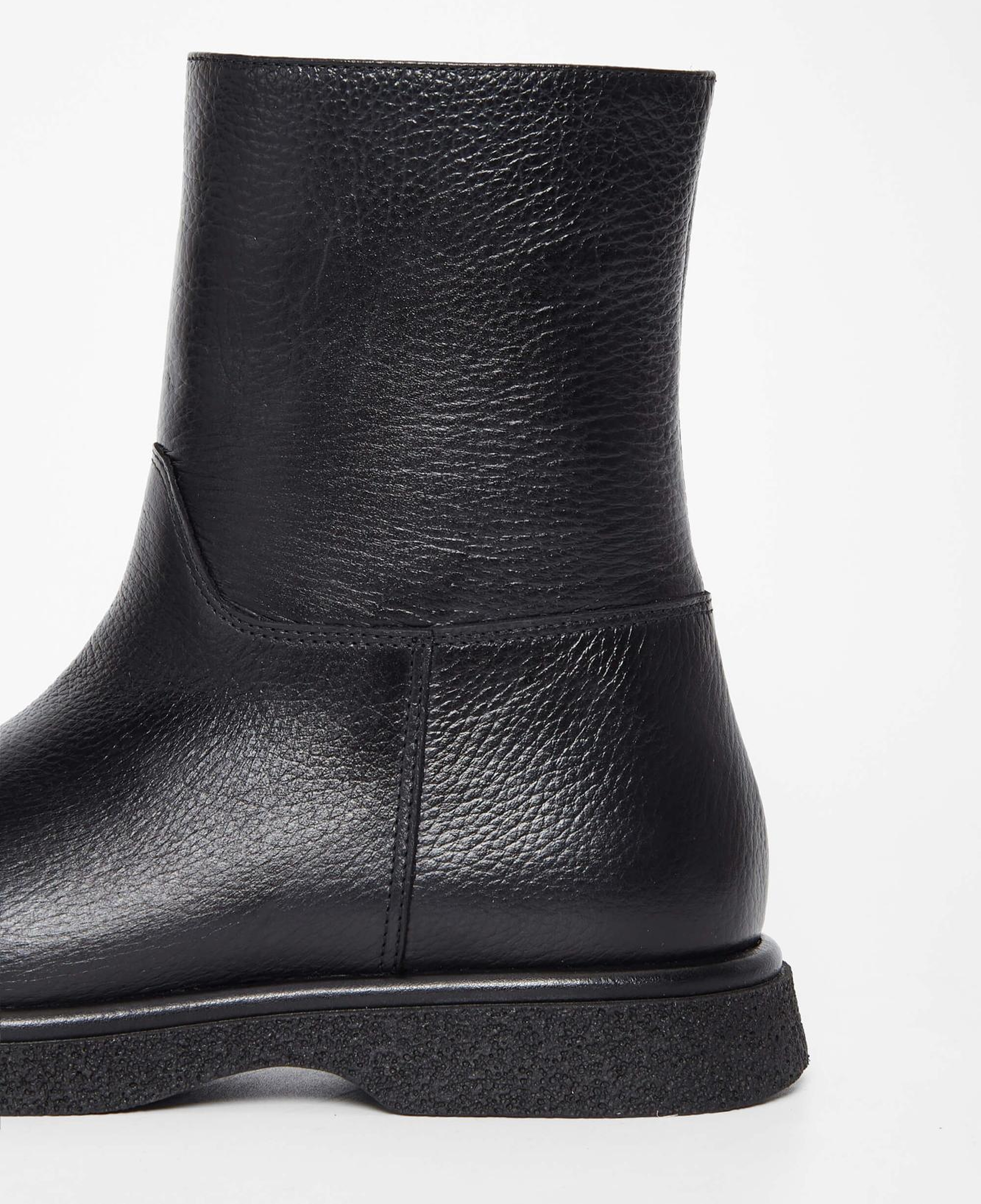 Tamer Tanca Kadın Hakiki Deri Siyah Casual Bot