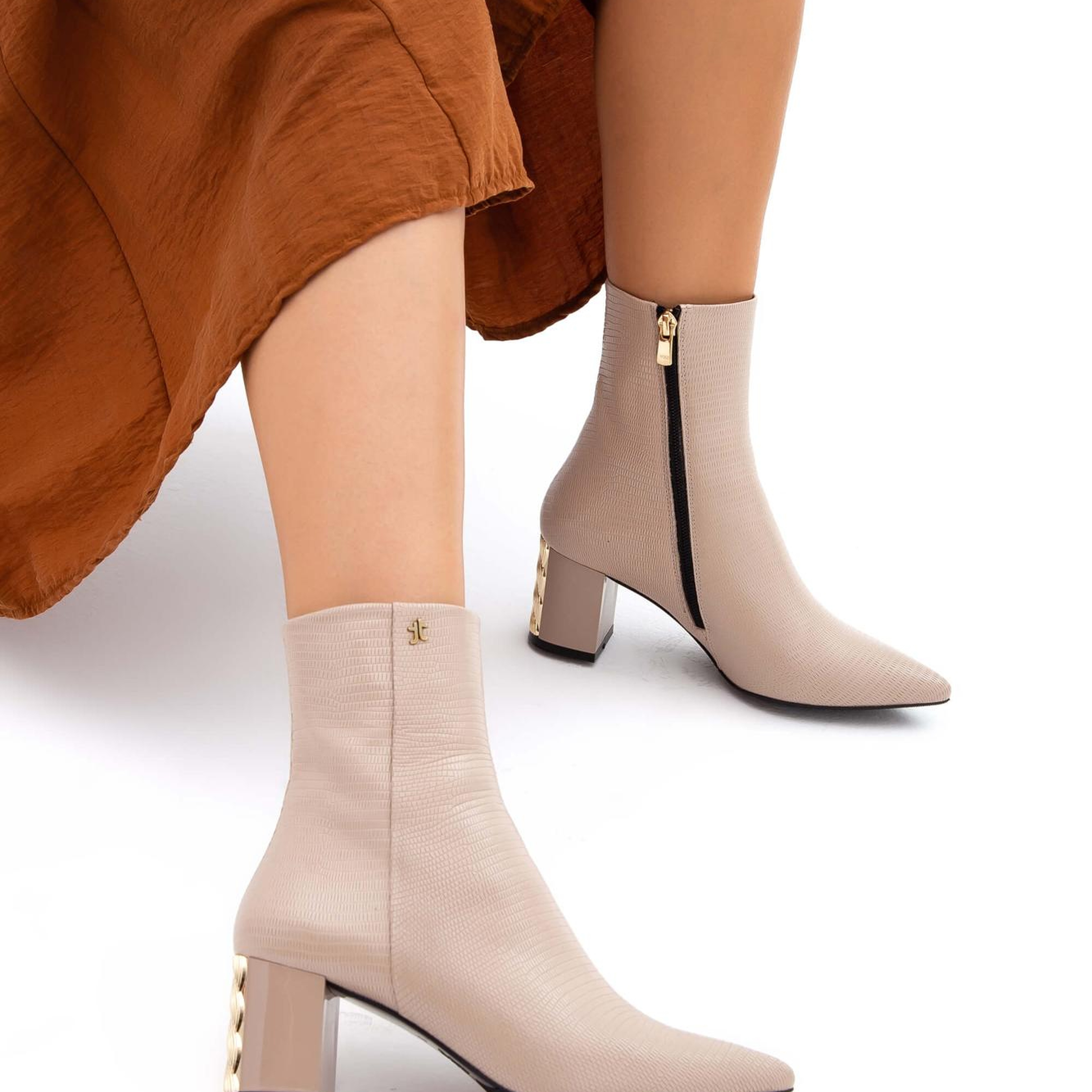 Tamer Tanca Kadın Hakiki Deri Vizon Casual Bot