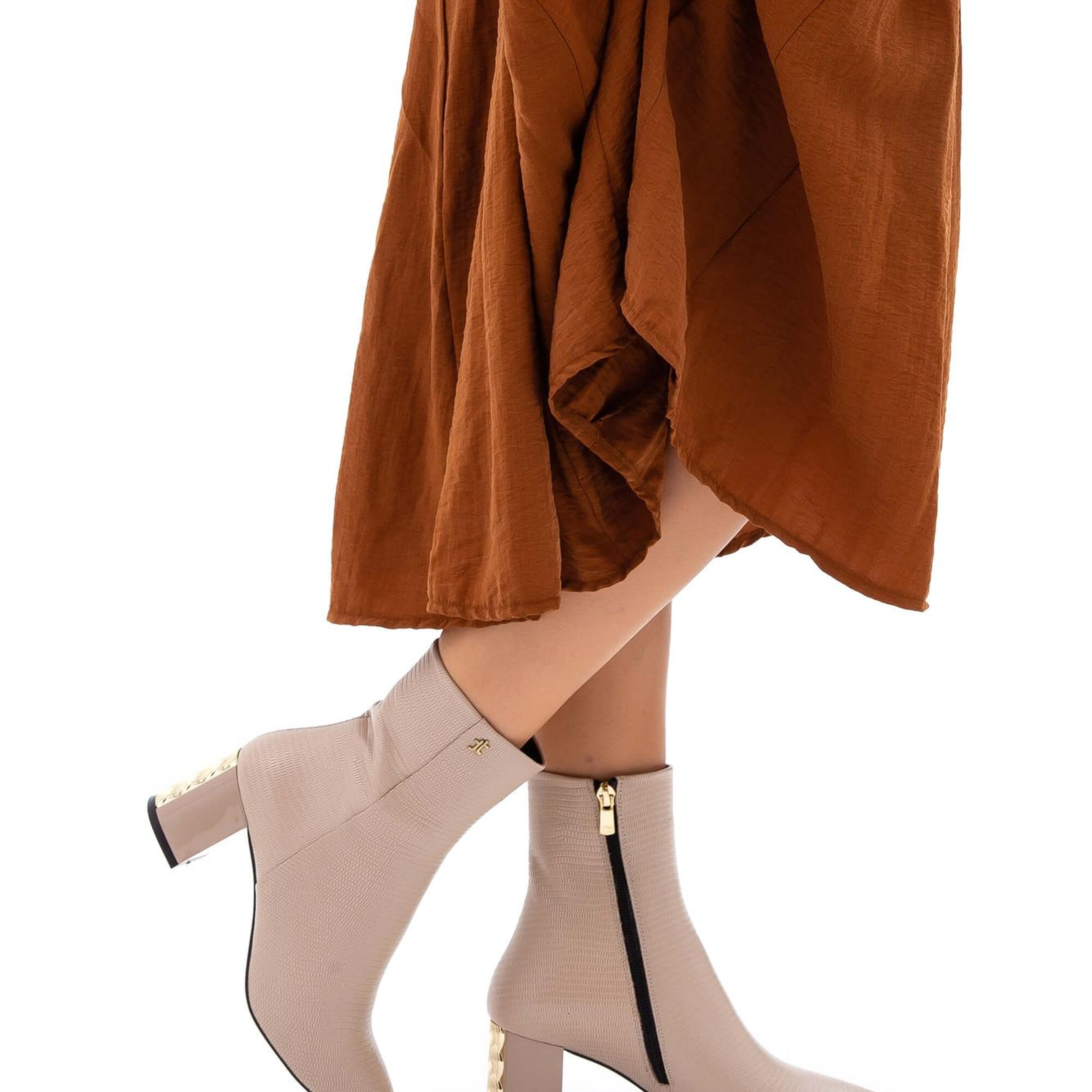 Tamer Tanca Kadın Hakiki Deri Vizon Casual Bot