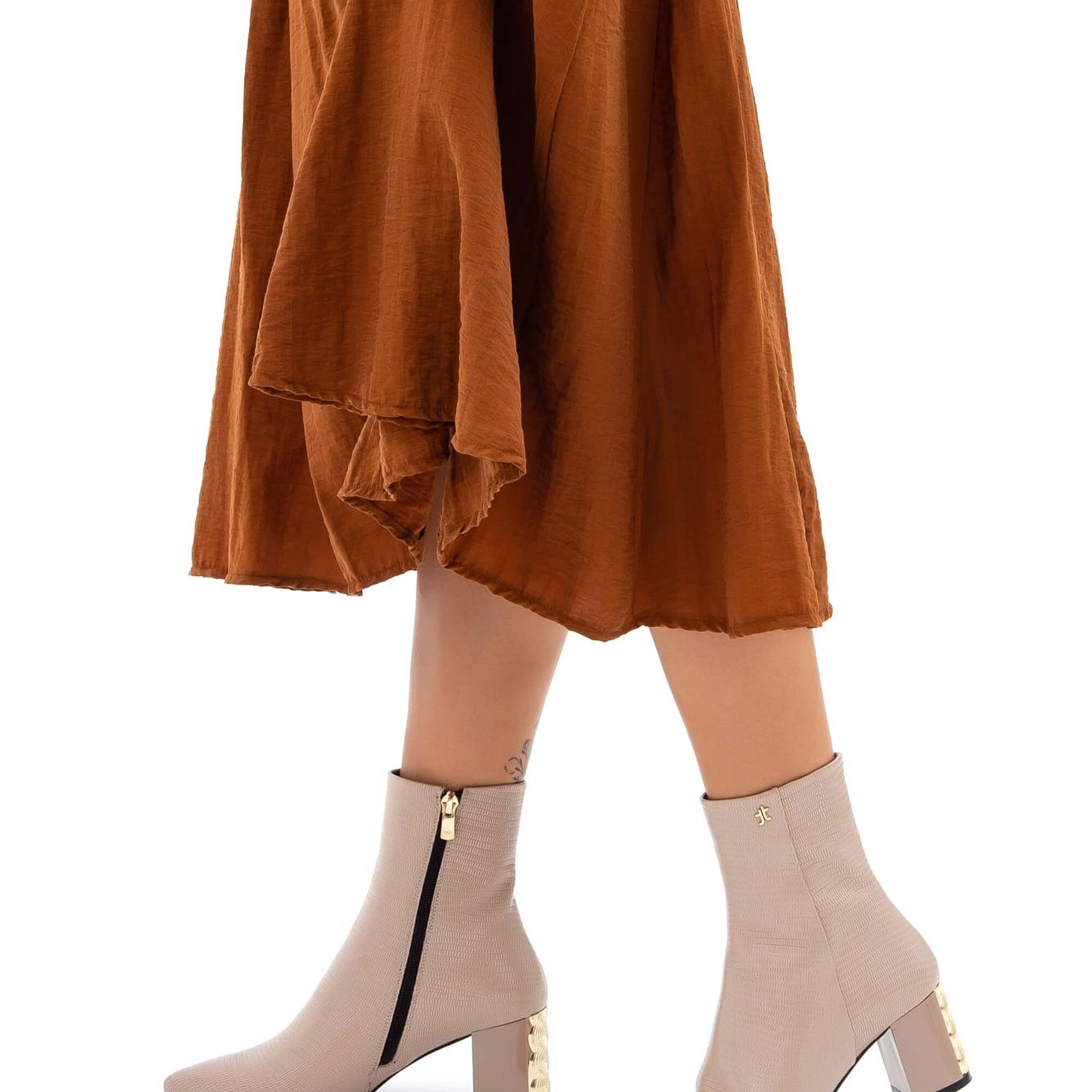 Tamer Tanca Kadın Hakiki Deri Vizon Casual Bot