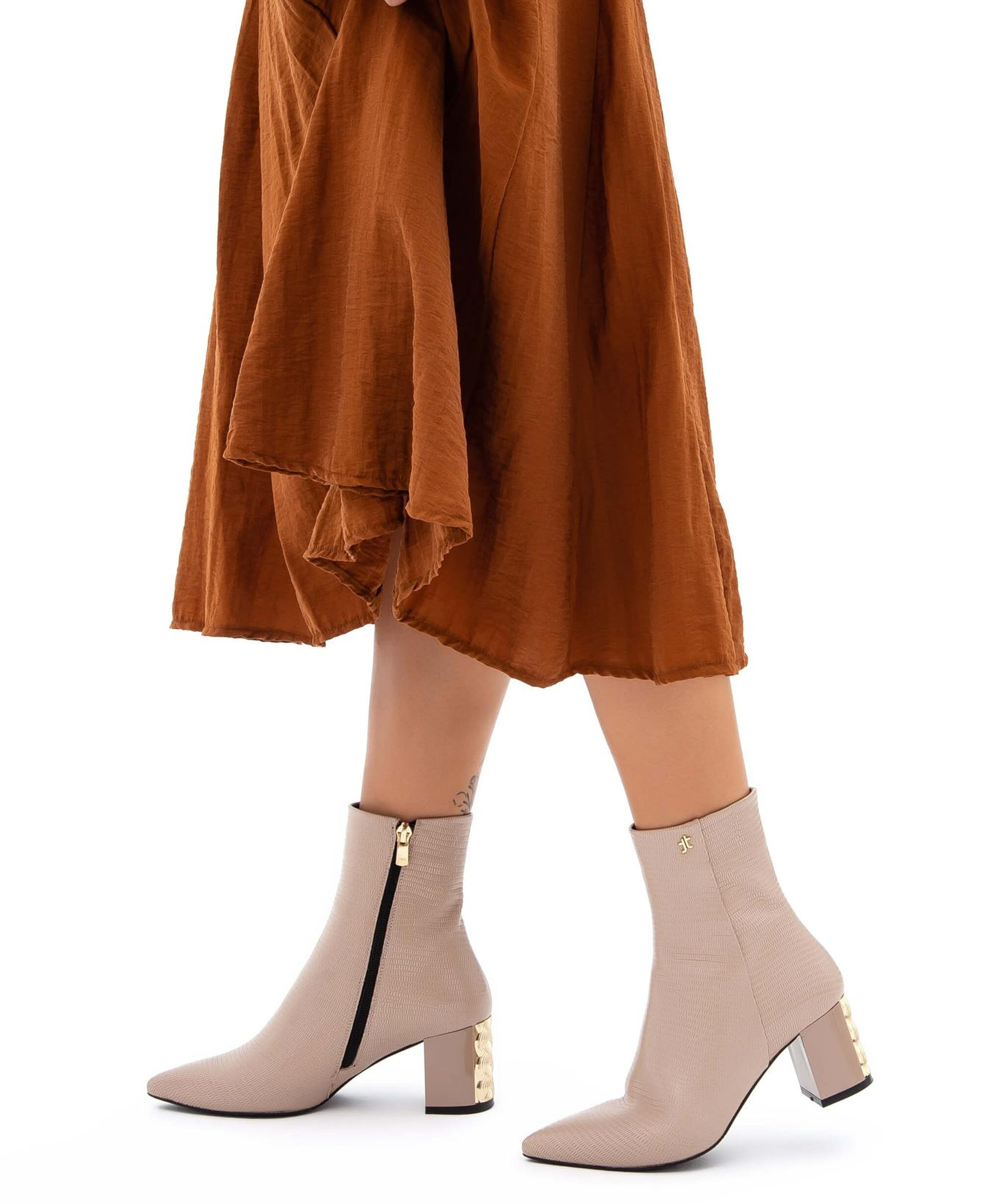 Tamer Tanca Kadın Hakiki Deri Vizon Casual Bot