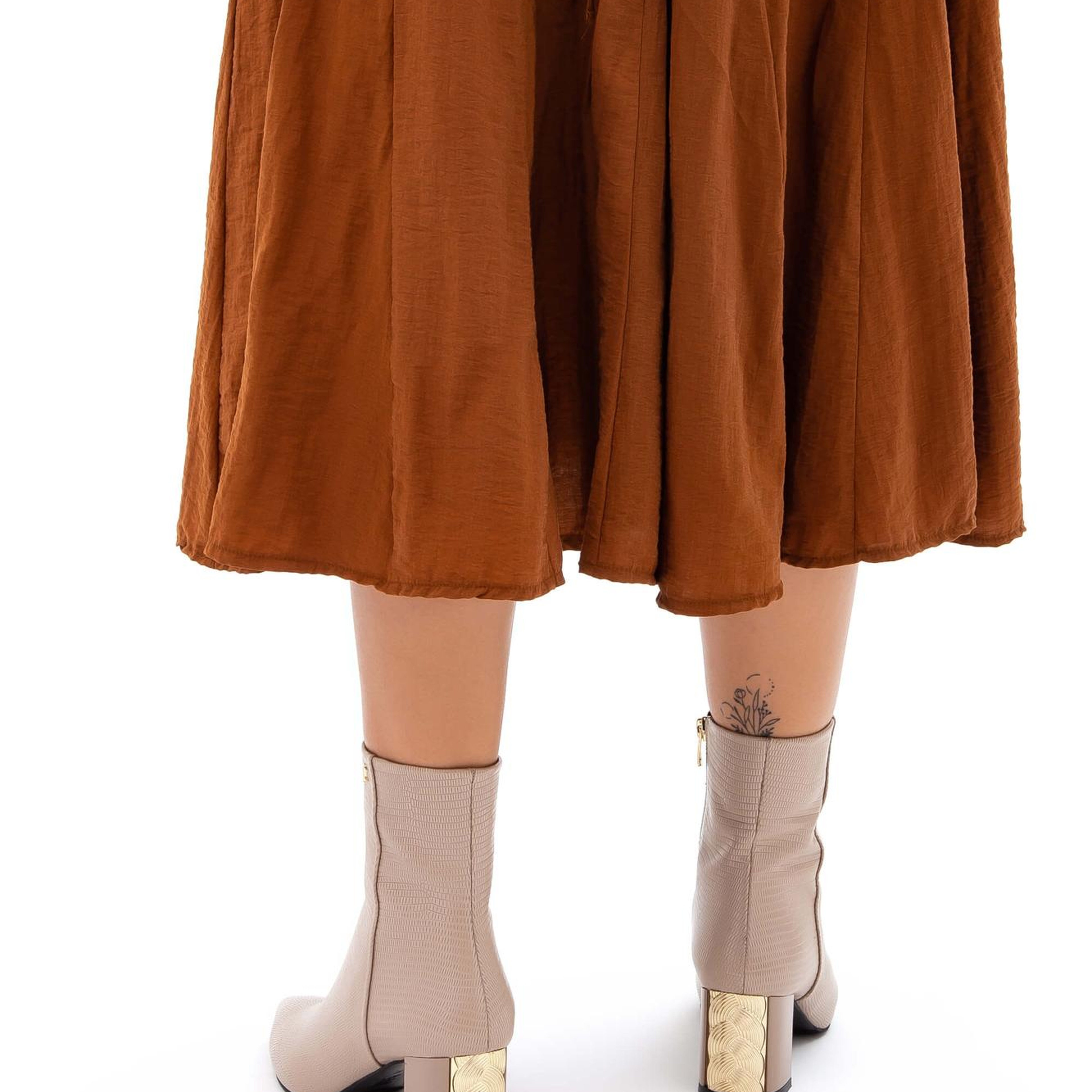 Tamer Tanca Kadın Hakiki Deri Vizon Casual Bot