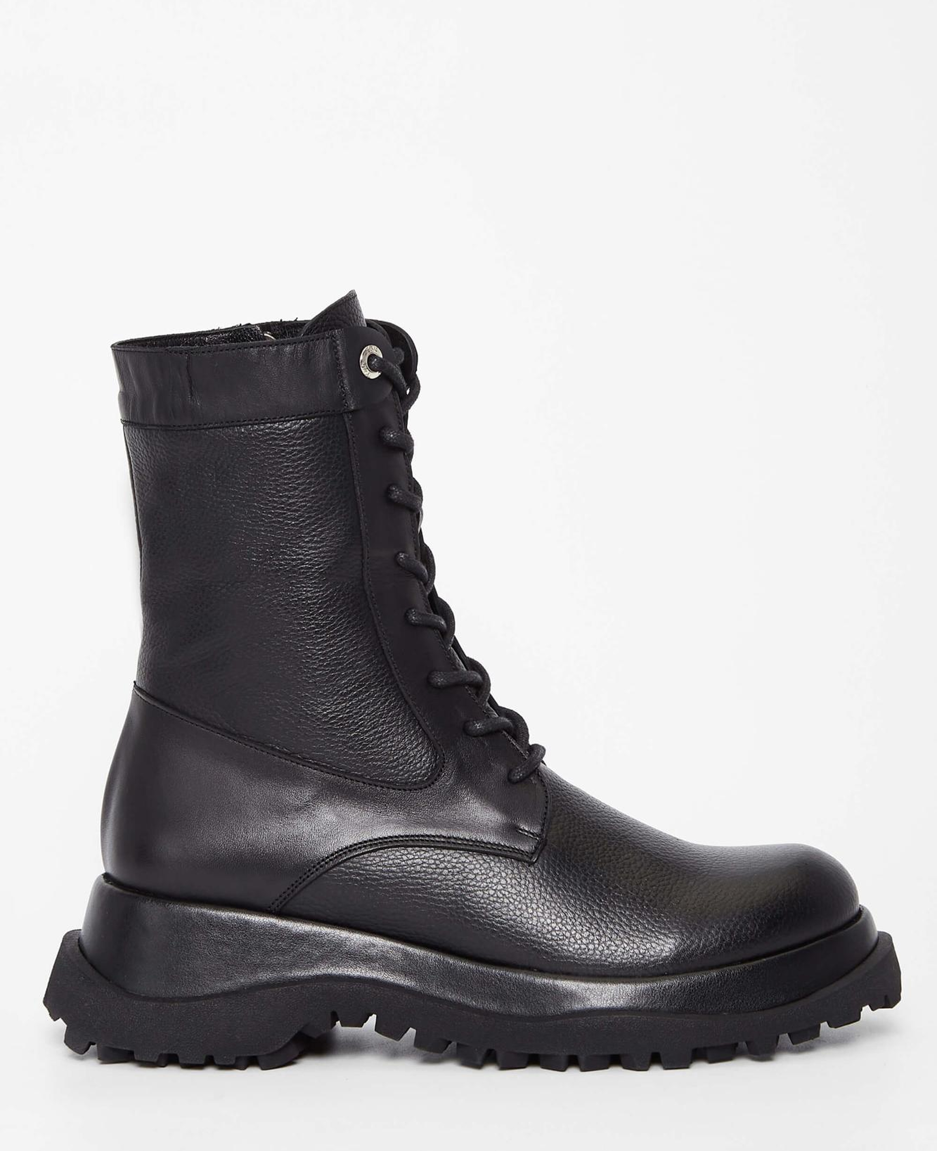 Tamer Tanca Kadın Hakiki Deri Siyah Deri Casual Bot