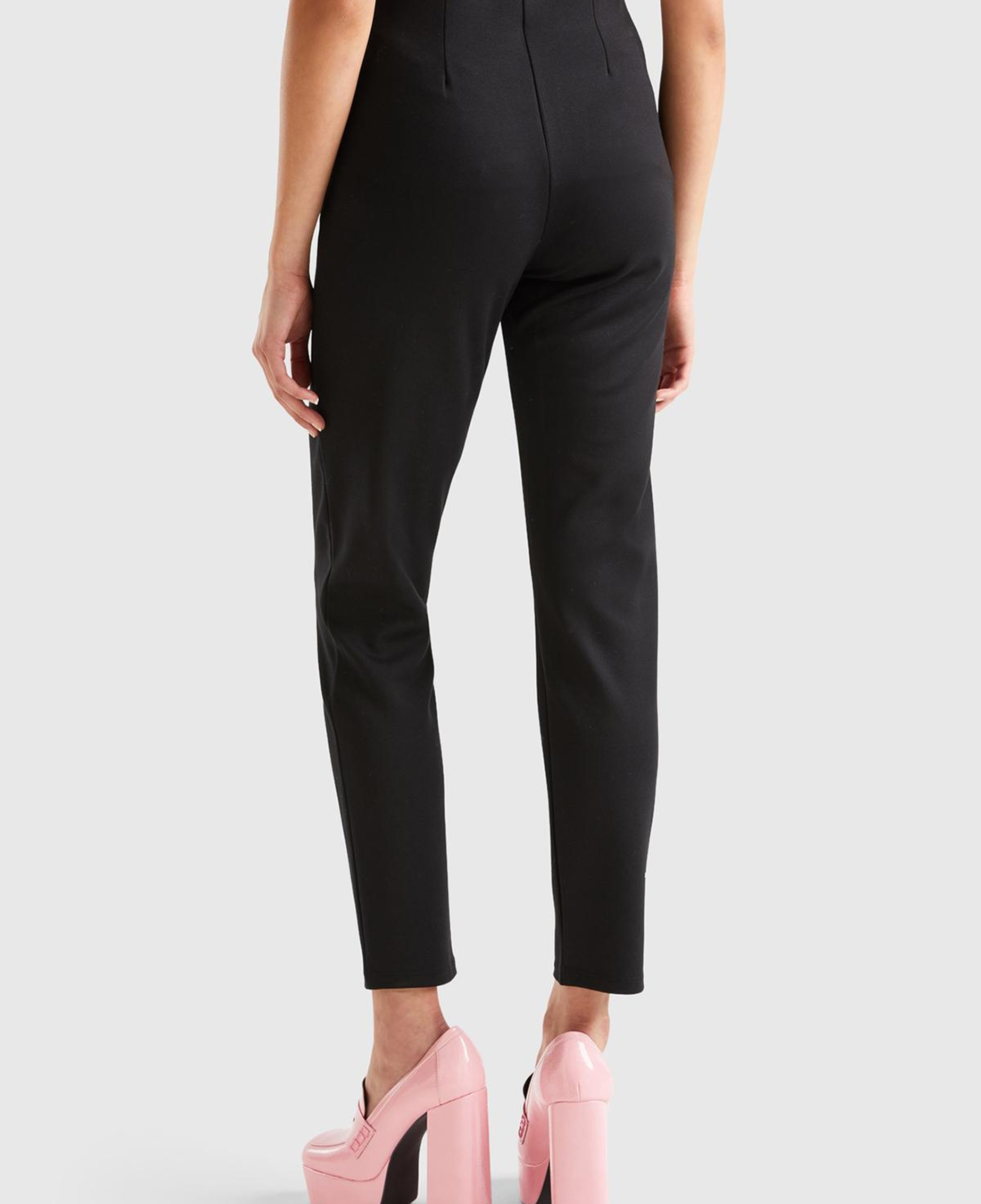 Kadın Siyah Poliviskoz Skinny Fit Pantolon