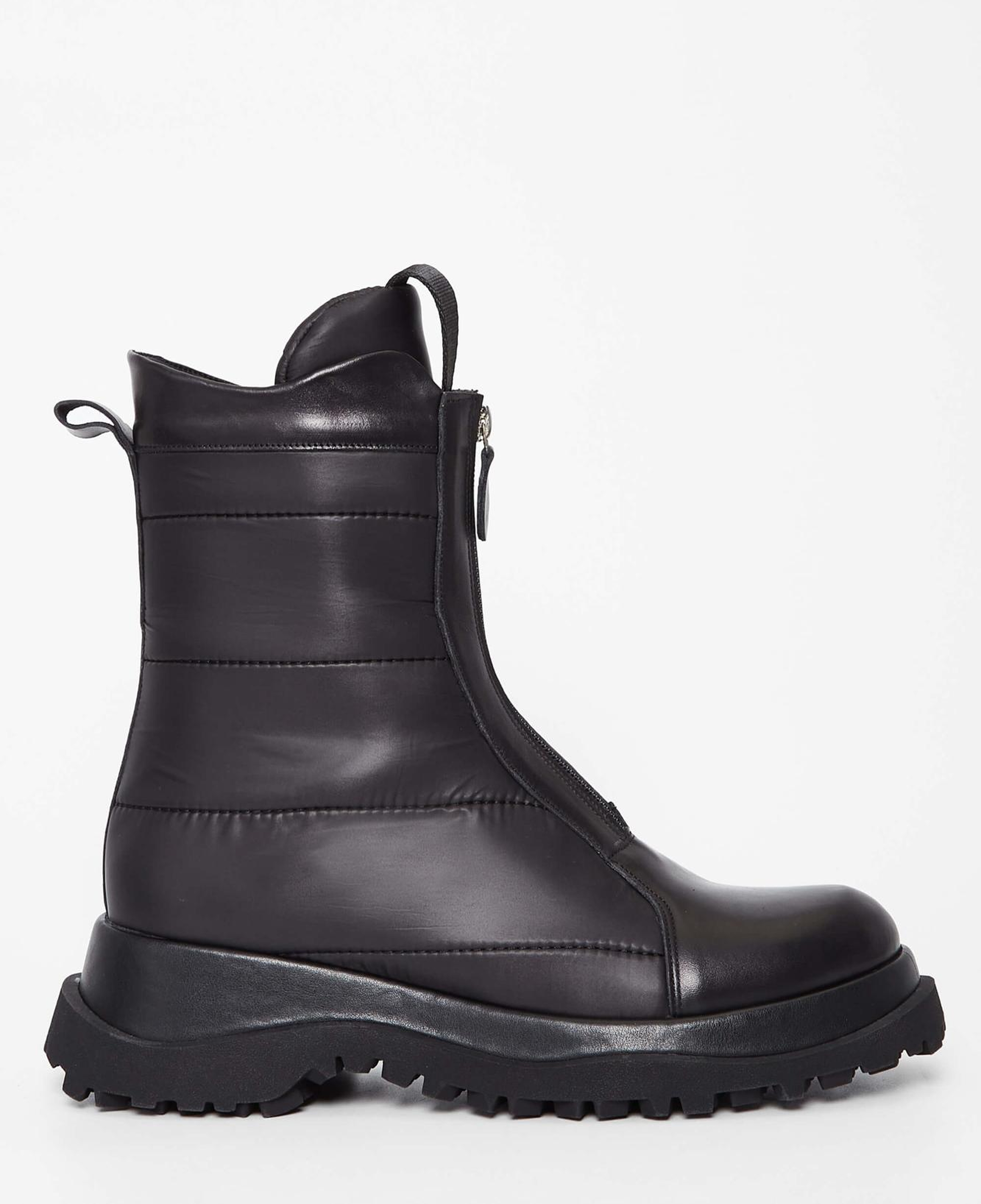 Tamer Tanca Kadın Hakiki Deri Siyah Deri Casual Bot