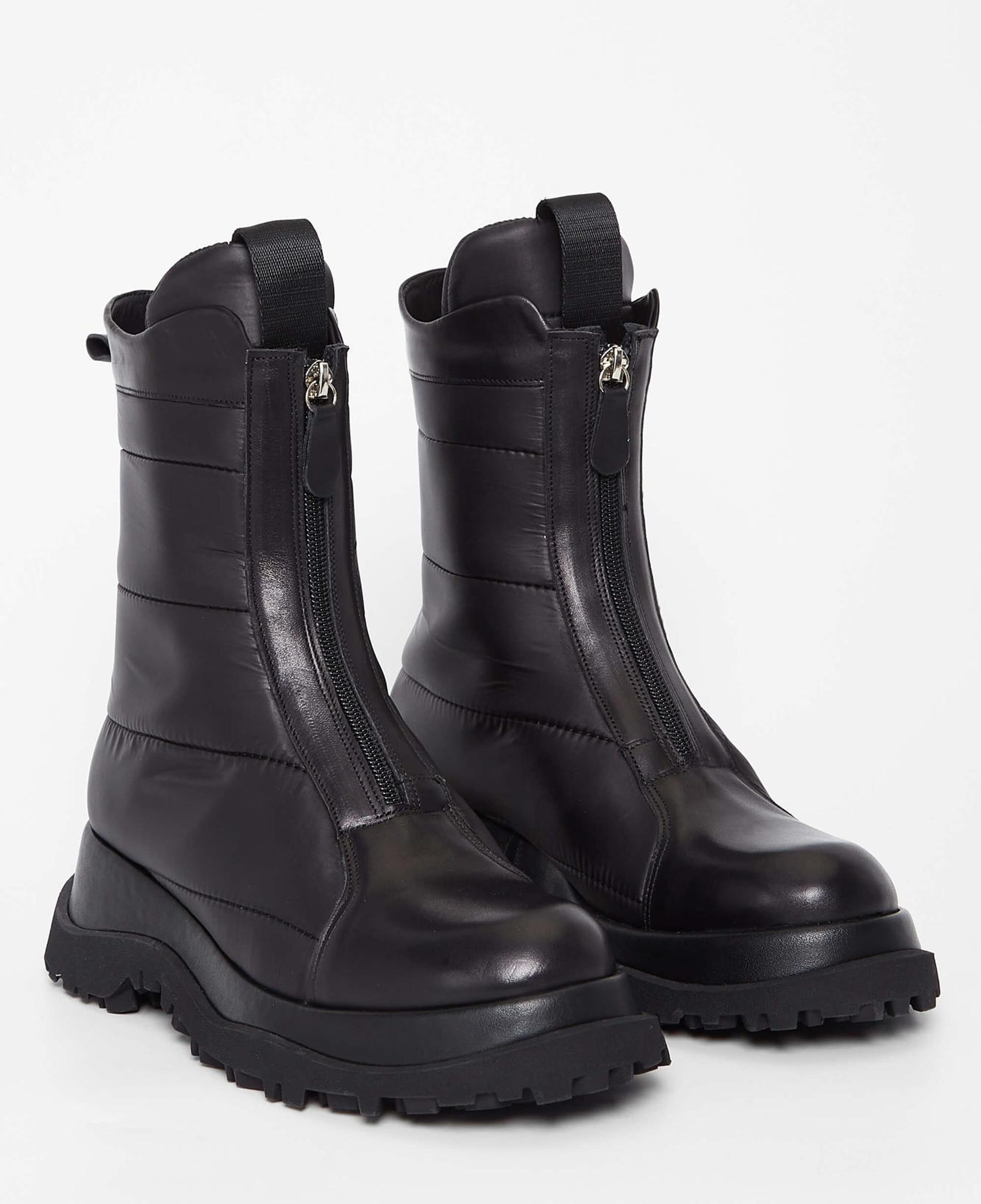 Tamer Tanca Kadın Hakiki Deri Siyah Deri Casual Bot