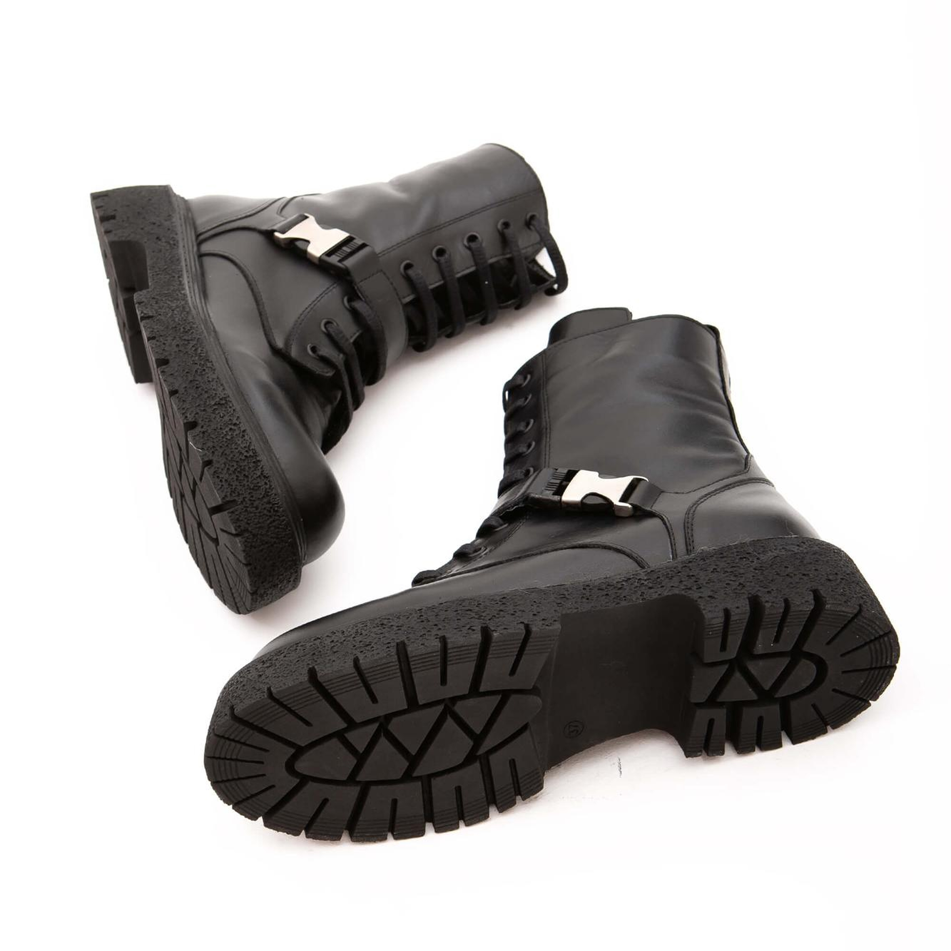 Tamer Tanca Kadın Hakiki Deri Siyah POSTAL Bot