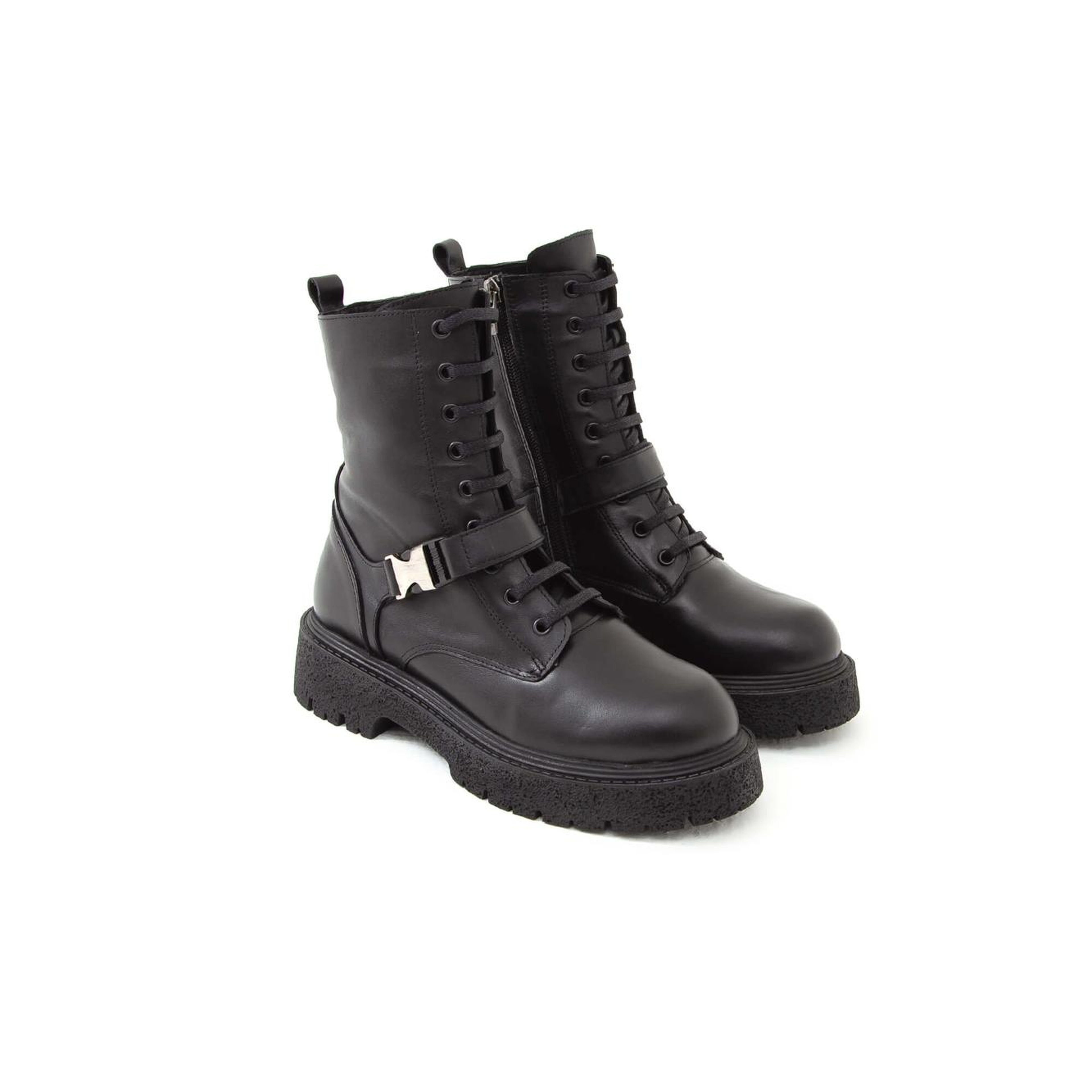 Tamer Tanca Kadın Hakiki Deri Siyah POSTAL Bot