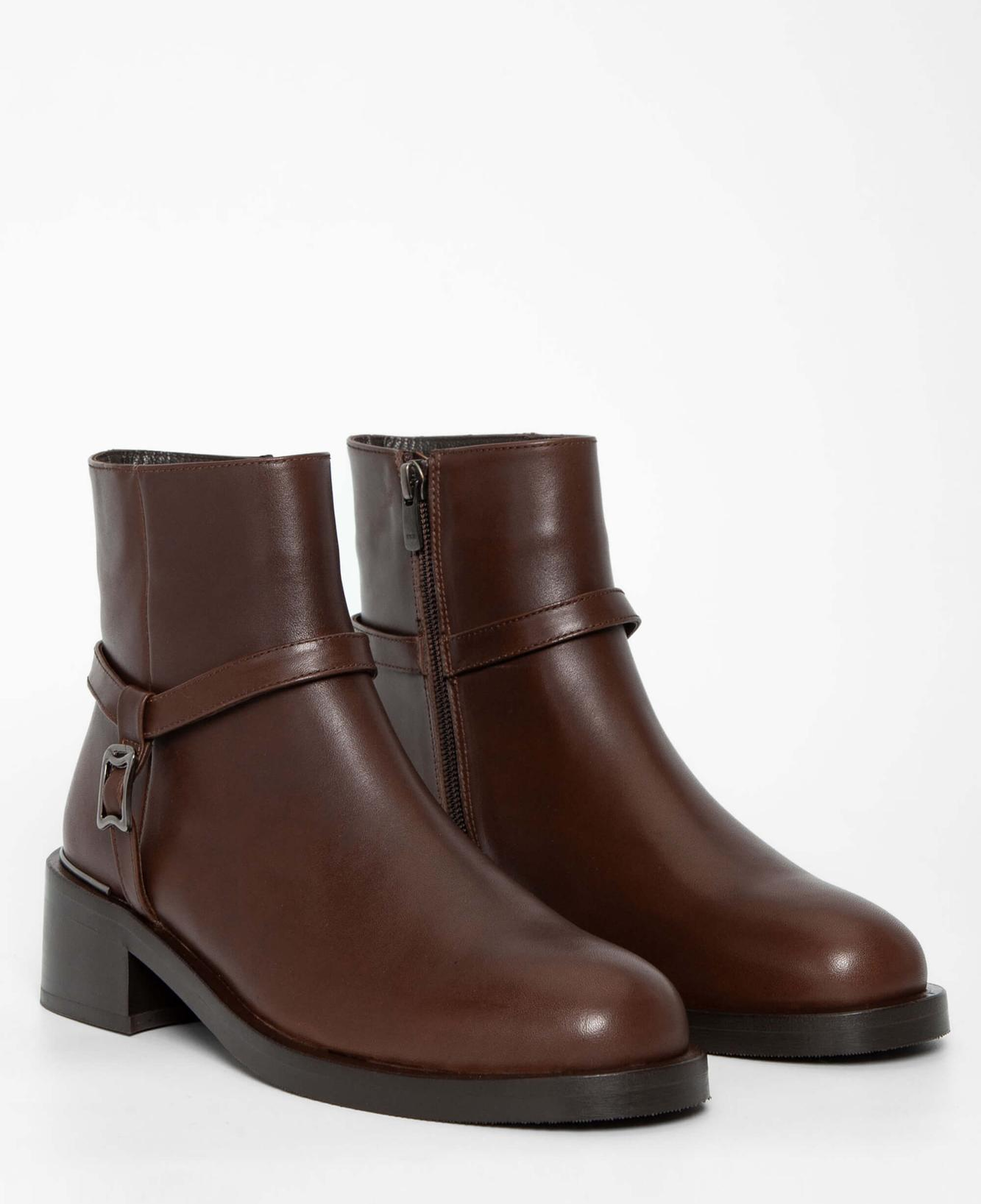 Tamer Tanca Kadın Hakiki Deri Kahverengi Casual Bot