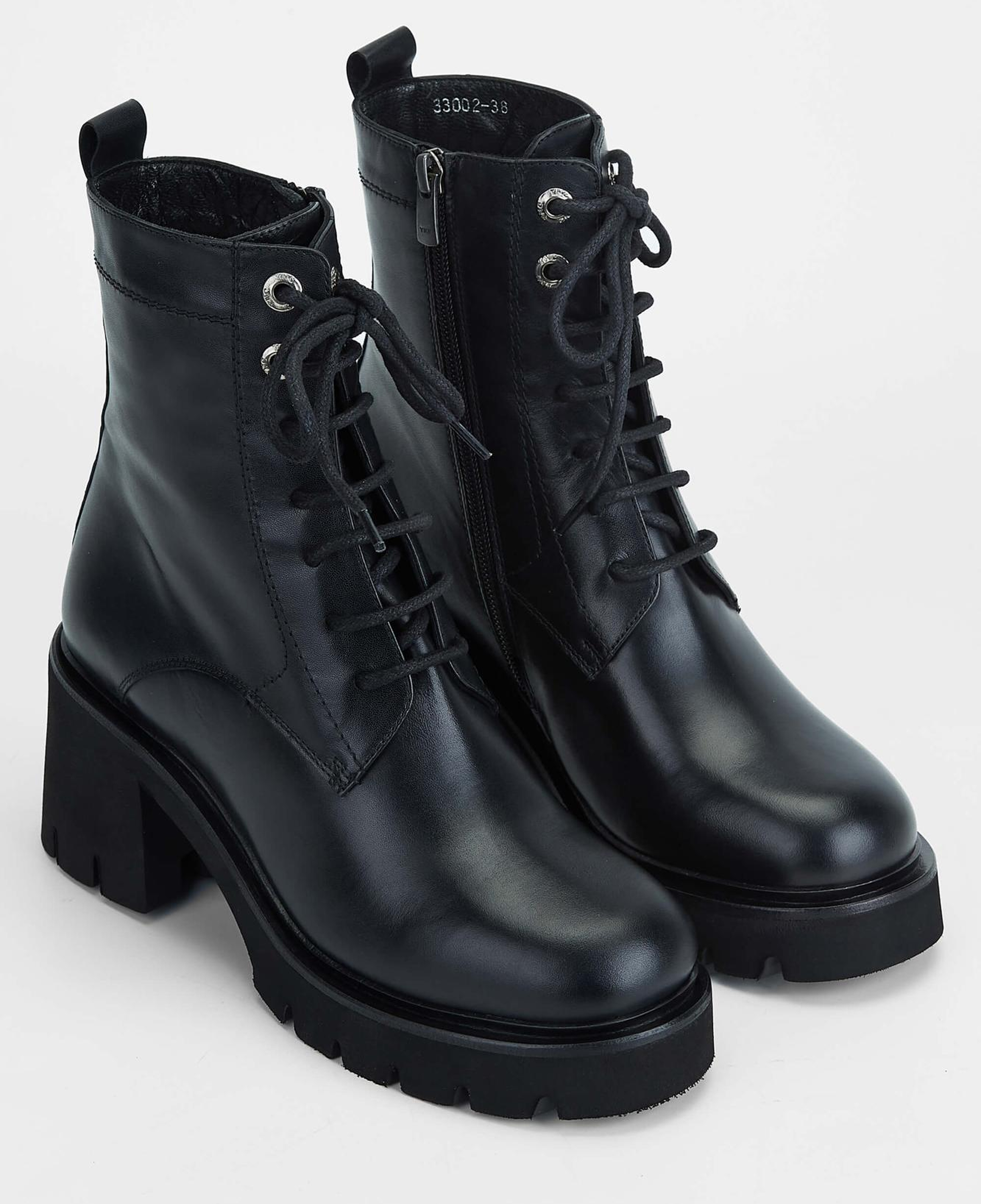 Tamer Tanca Kadın Hakiki Deri Siyah Deri Casual Bot