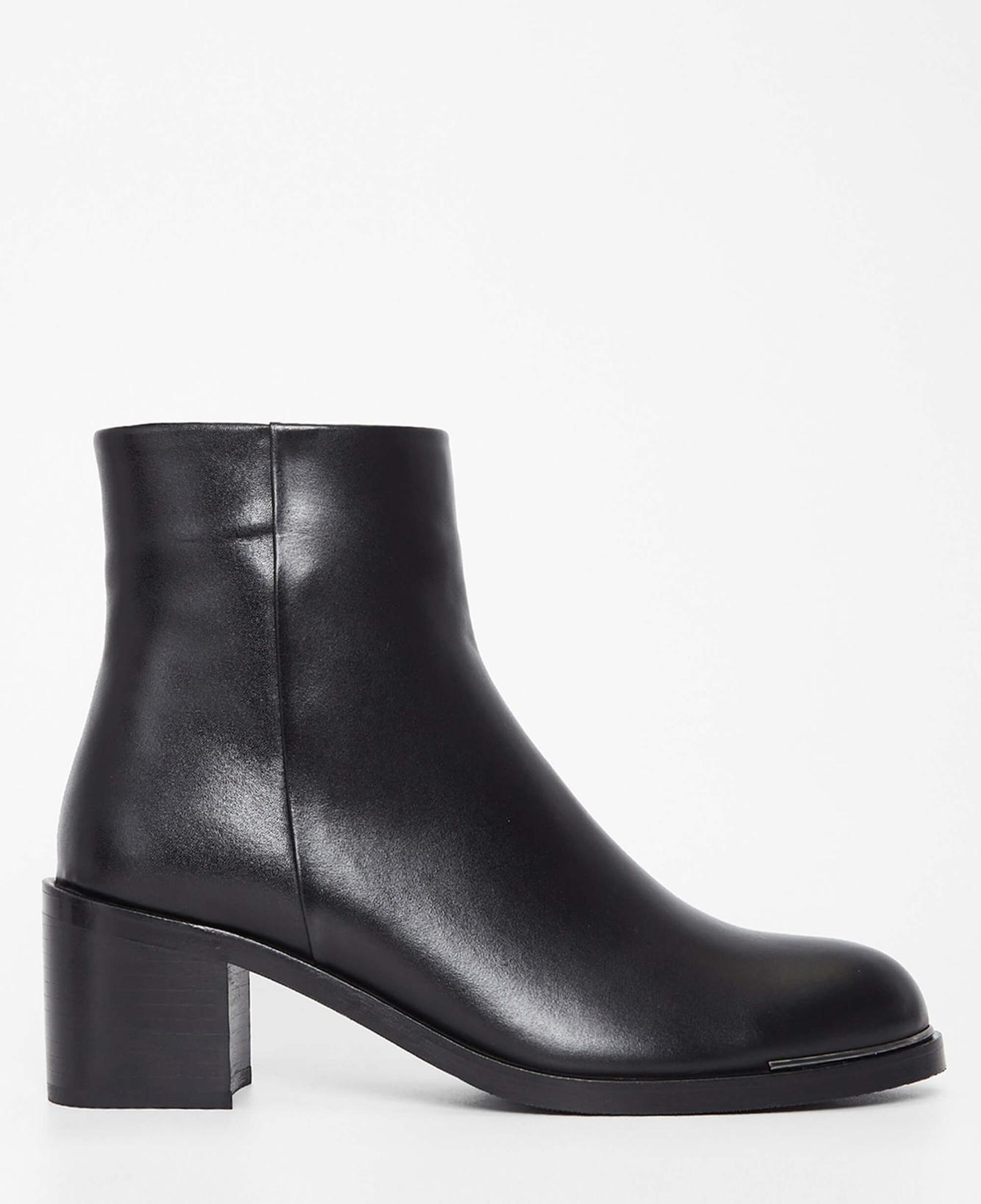 Tamer Tanca Kadın Hakiki Deri Siyah Deri Casual Bot