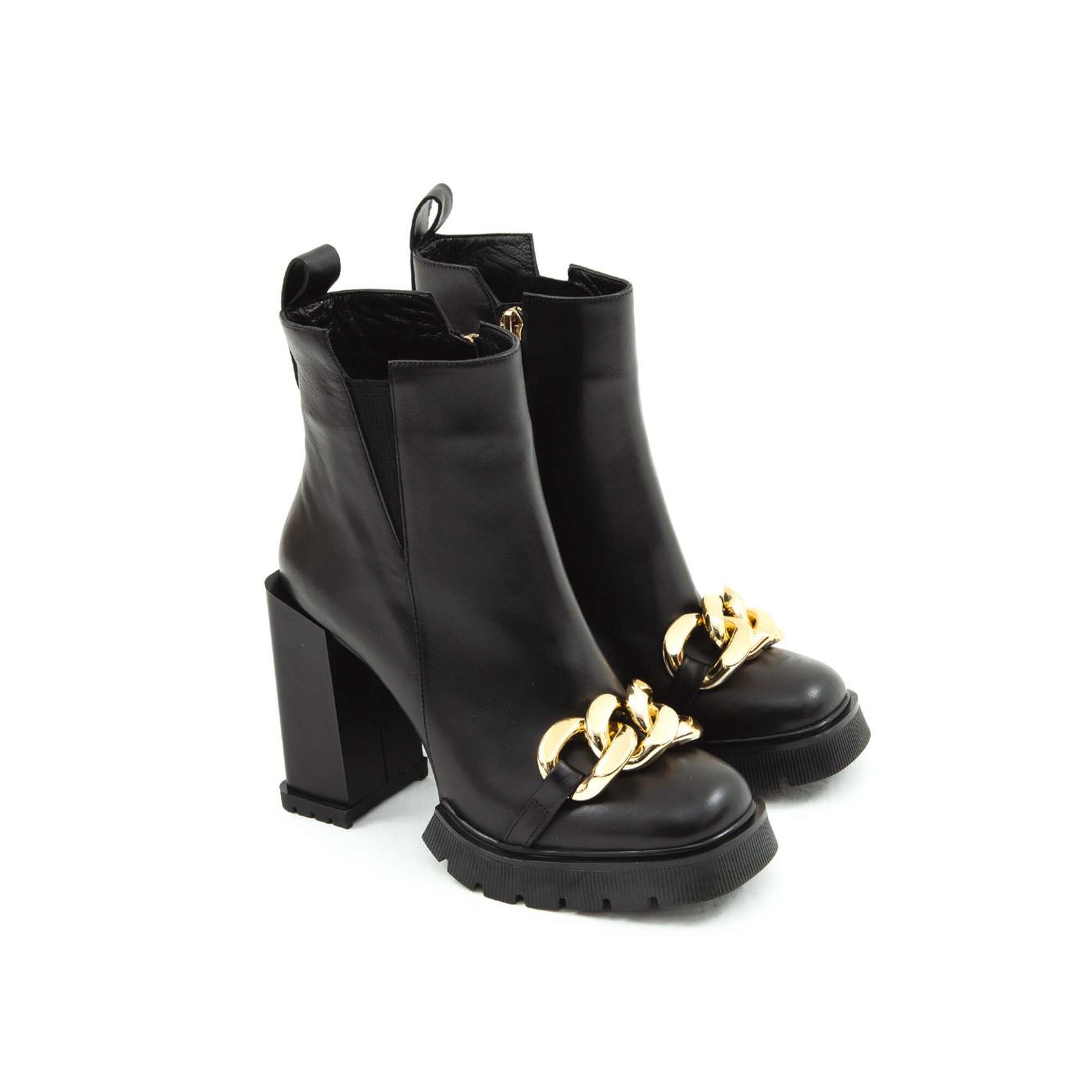 Tamer Tanca Kadın Hakiki Deri Siyah Casual Bot