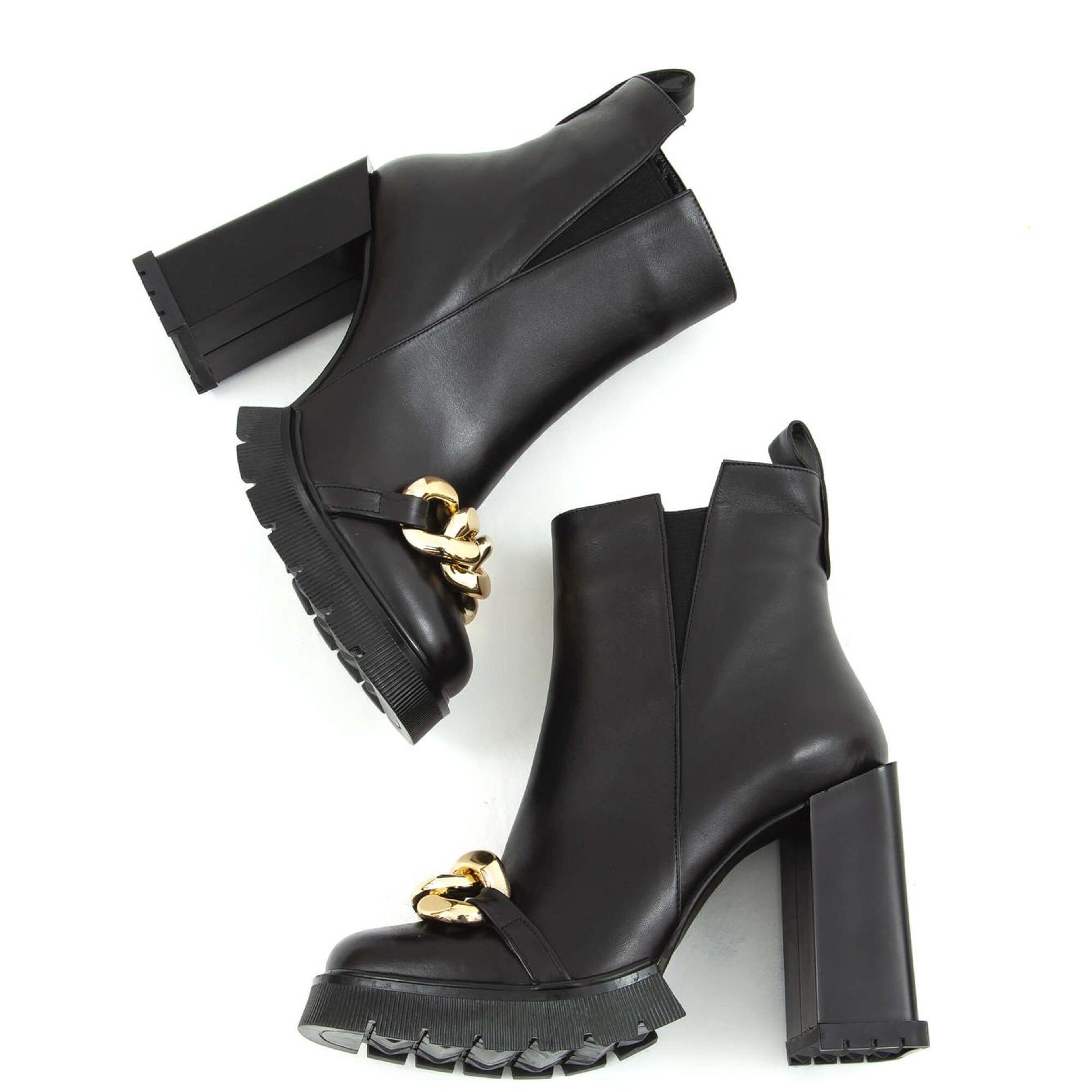 Tamer Tanca Kadın Hakiki Deri Siyah Casual Bot