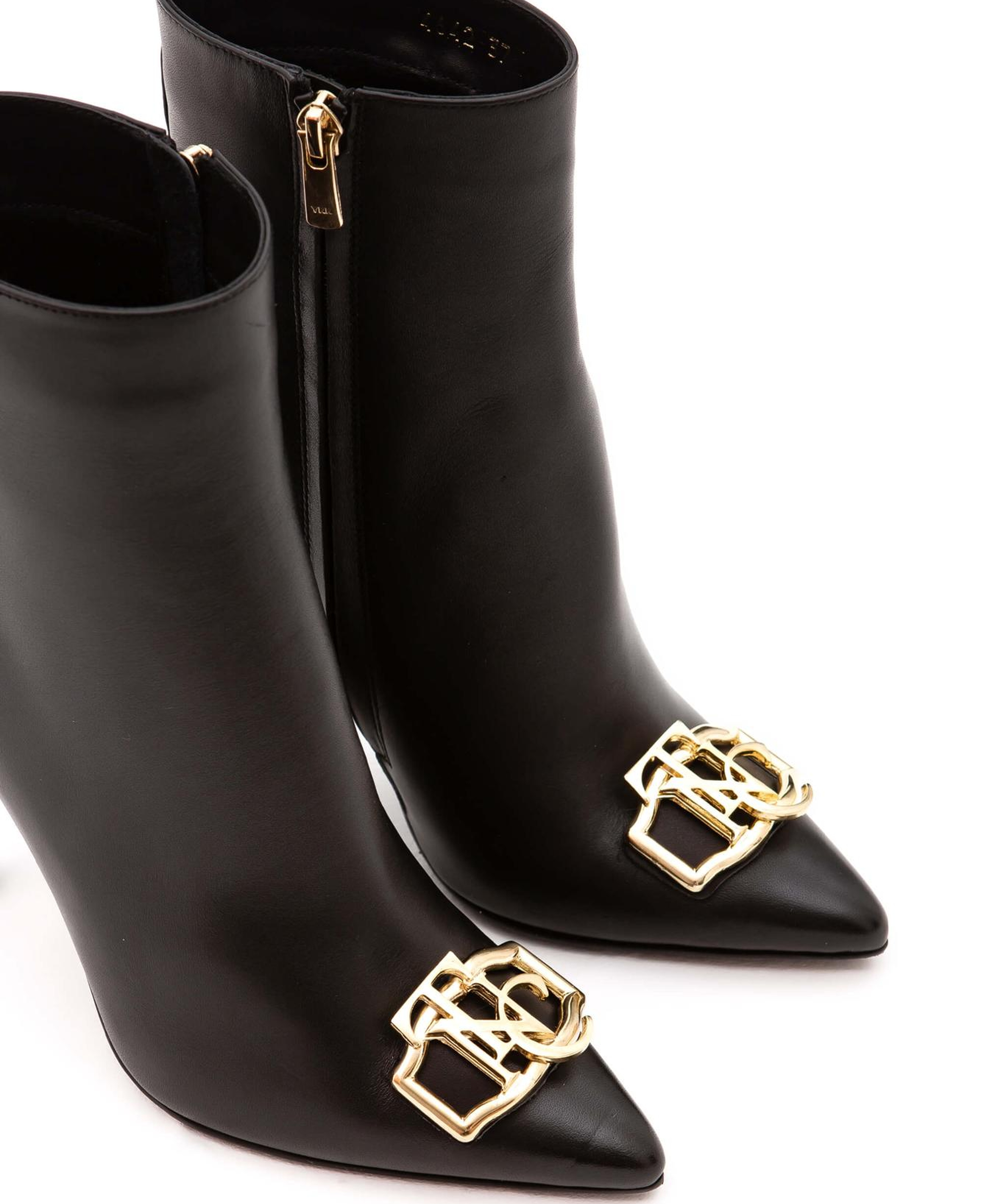 Tamer Tanca Kadın Hakiki Deri Siyah Topuklu Bot