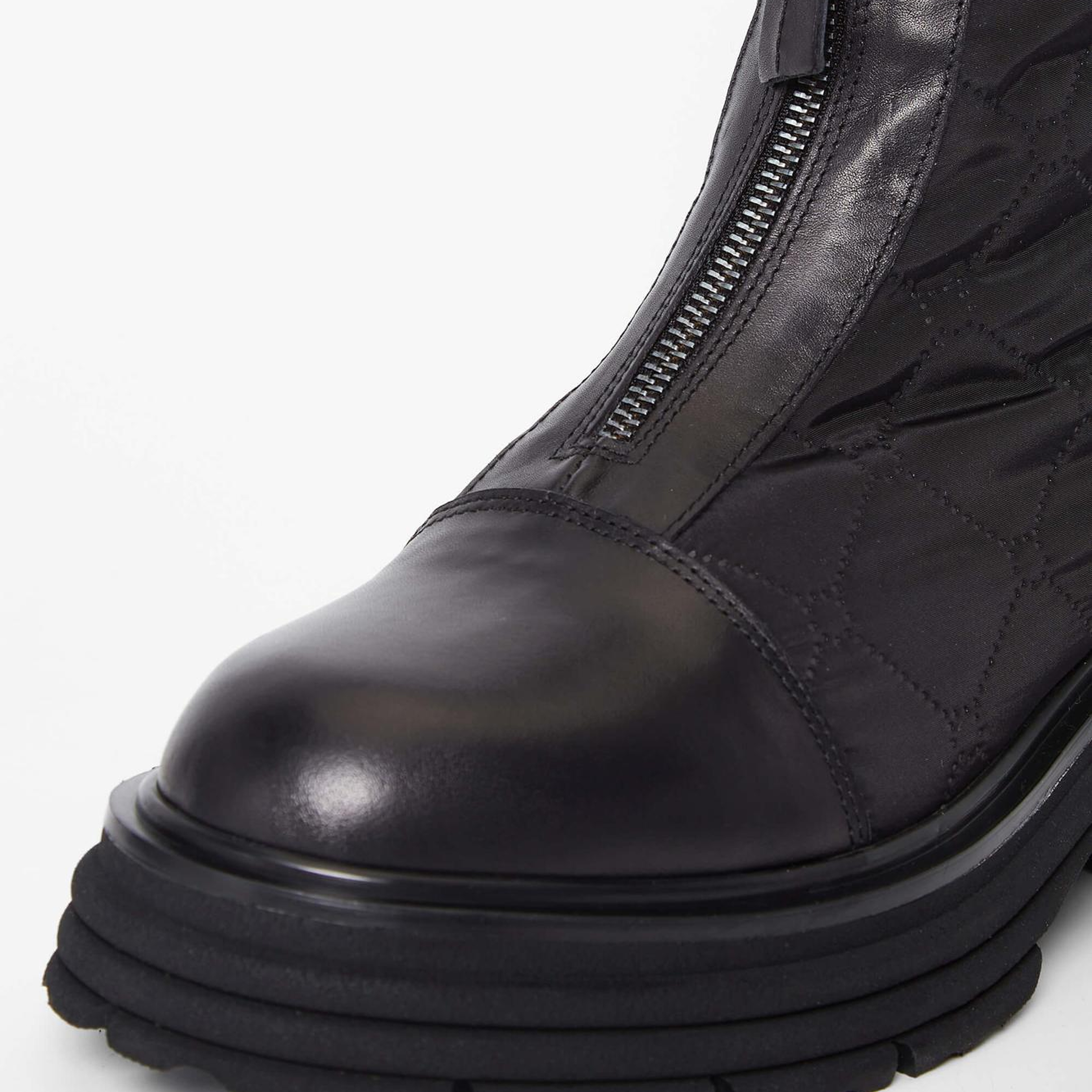 Tamer Tanca Kadın Hakiki Deri Siyah Deri Casual Bot