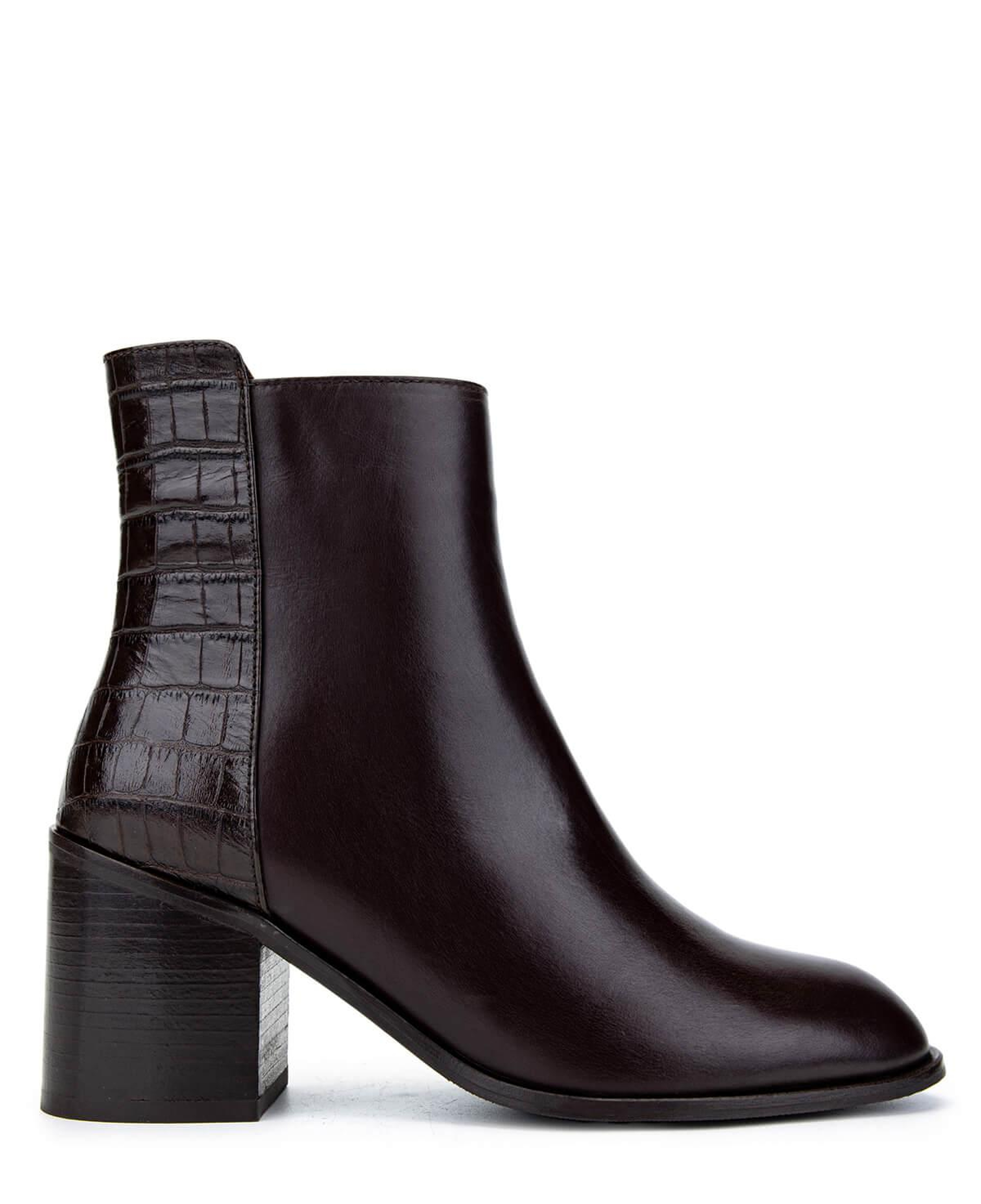 Tamer Tanca Kadın Hakiki Deri Kahverengi Topuklu Bot