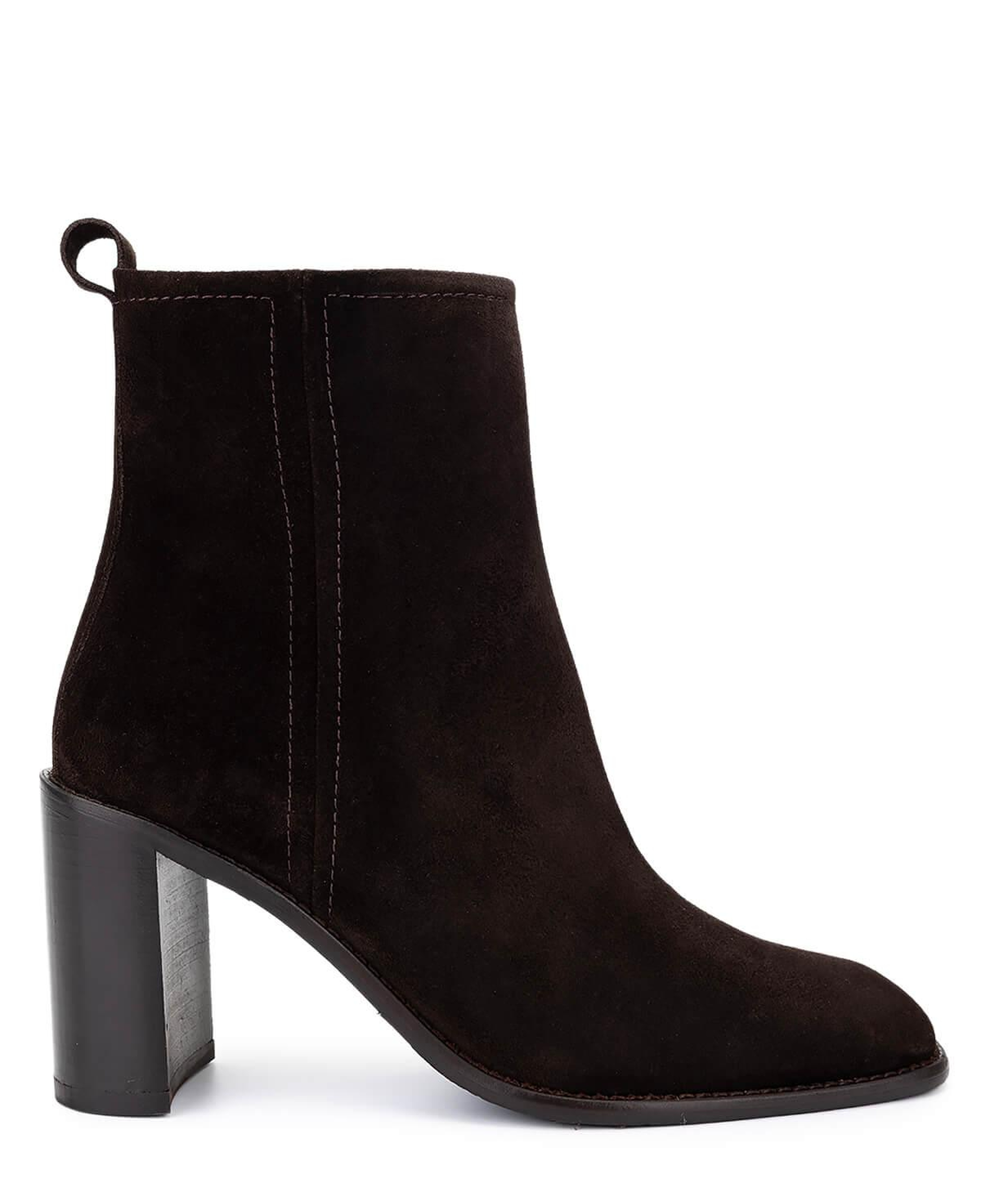 Tamer Tanca Kadın Hakiki Deri Kahverengi Süet Topuklu Bot