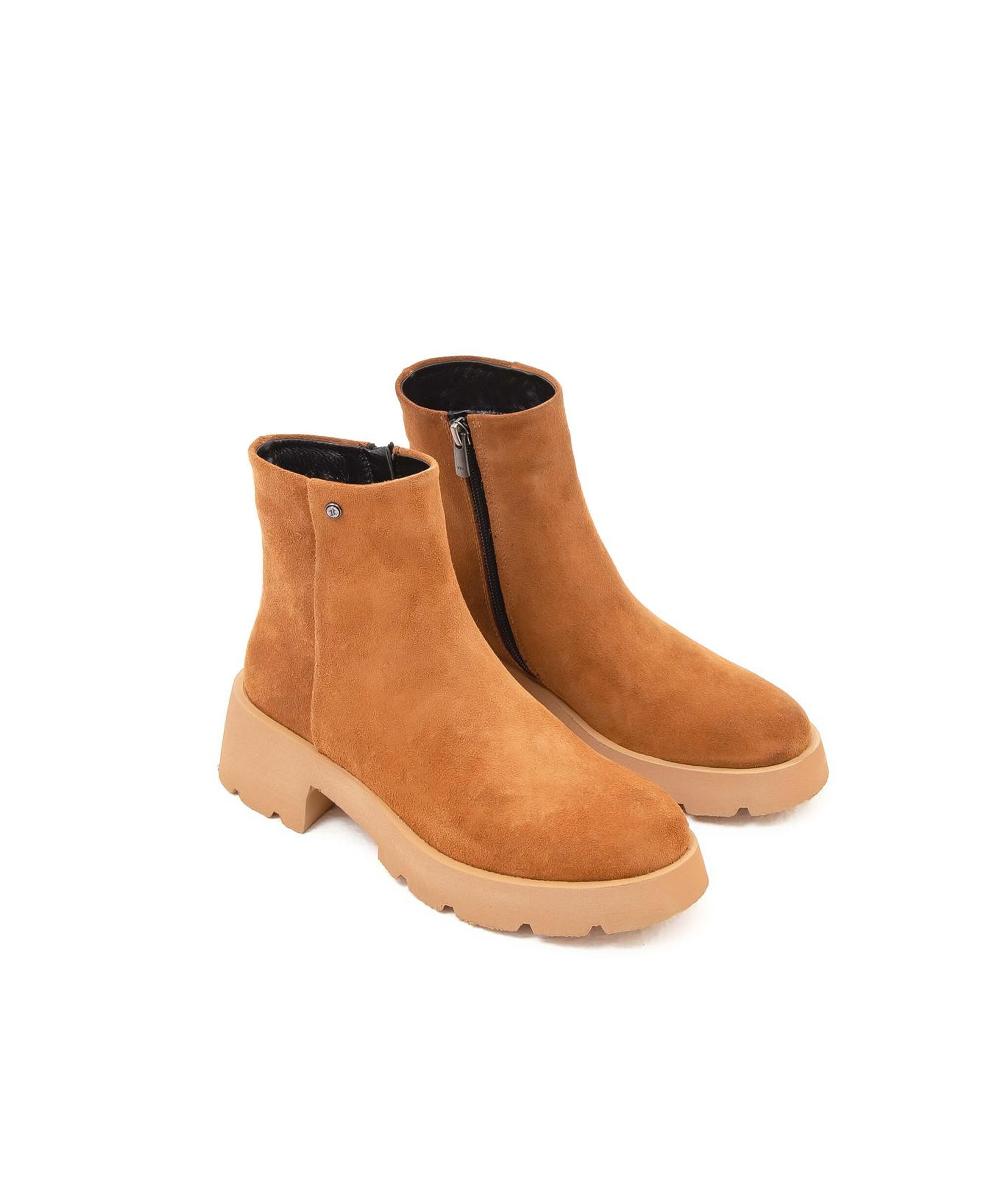 Tamer Tanca Kadın Hakiki Deri Taba Süet Casual Bot