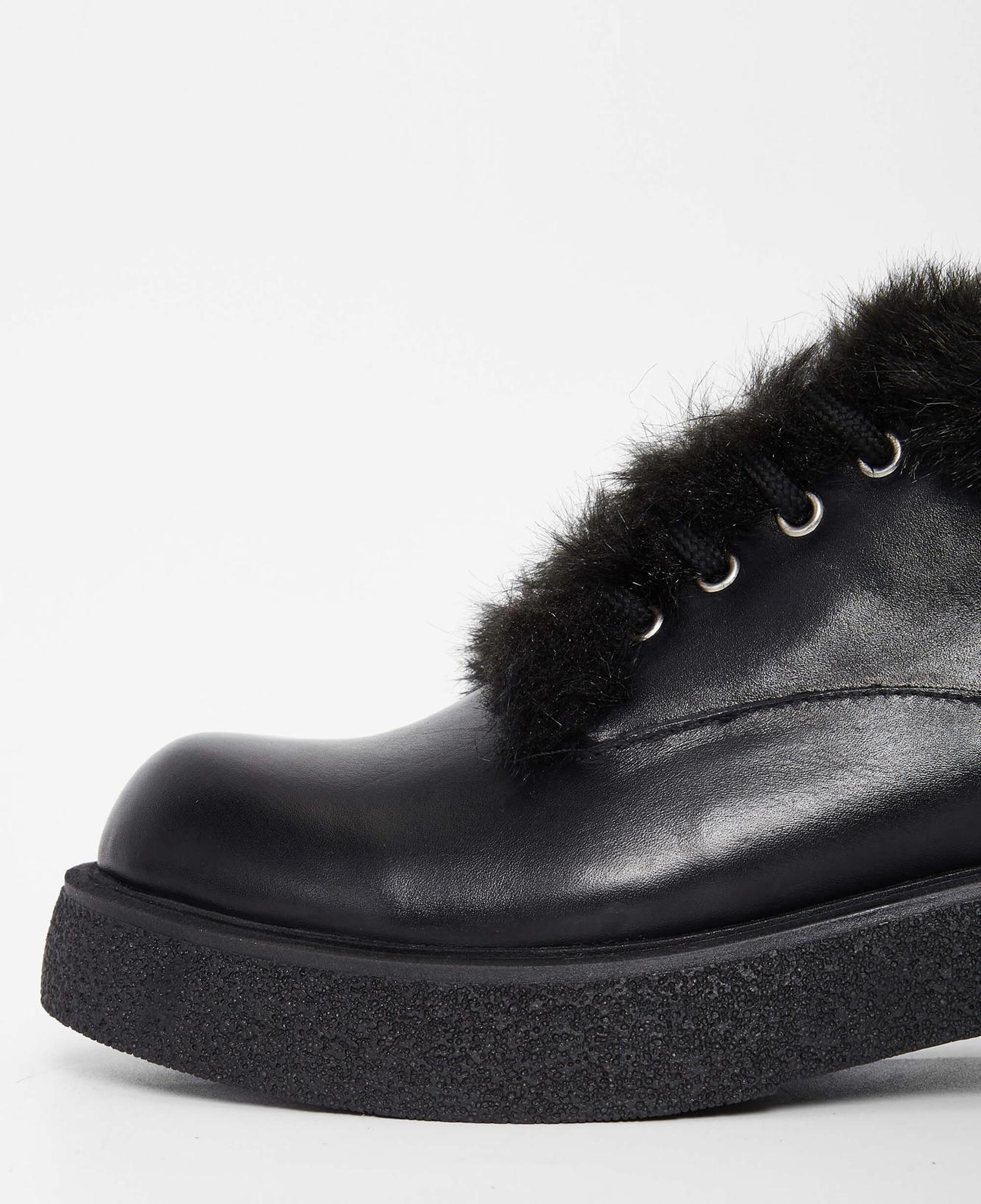 Tamer Tanca Kadın Hakiki Deri Siyah Deri Casual Bot