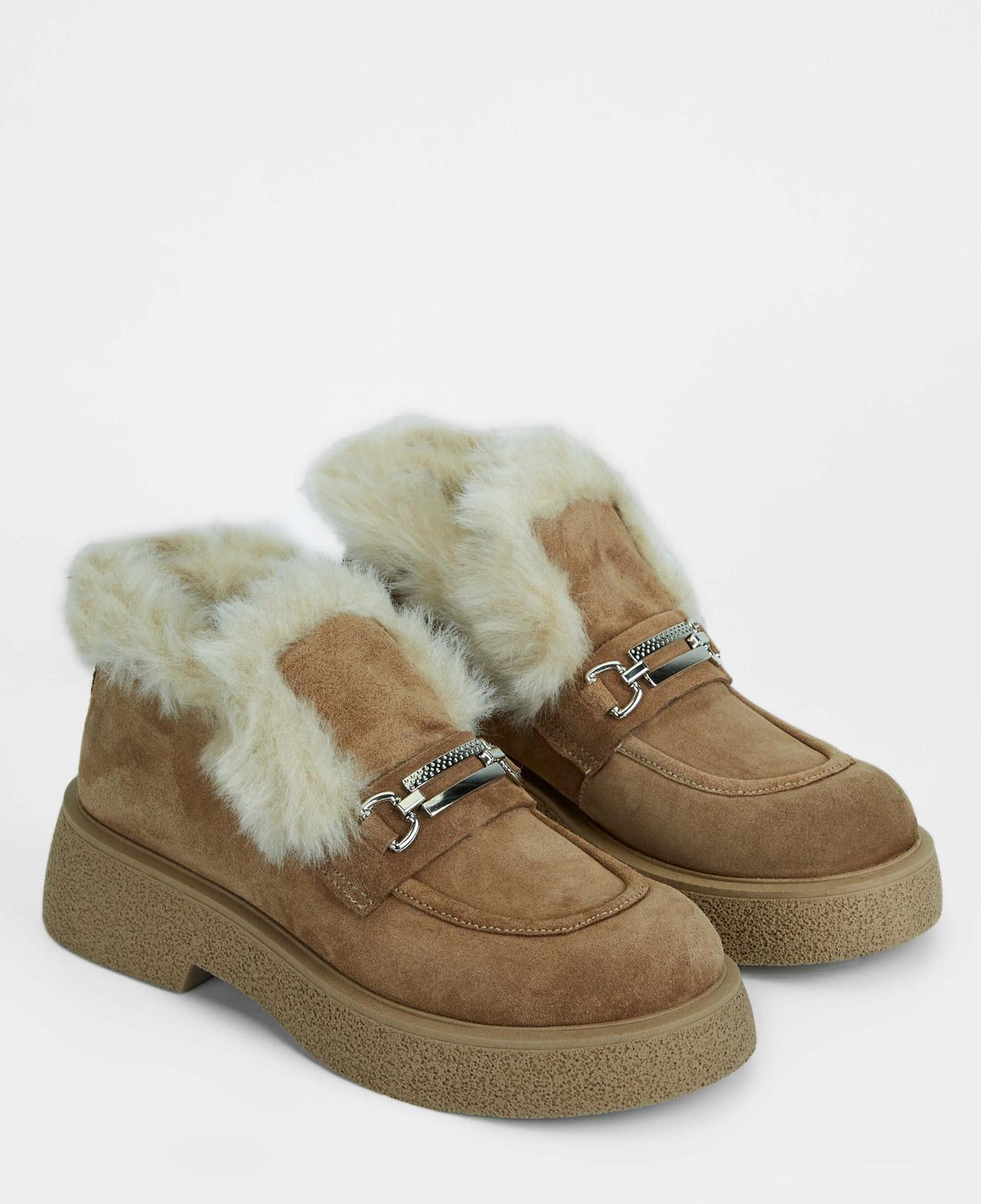 Tamer Tanca Kadın Hakiki Deri Kahverengi Casual Bot