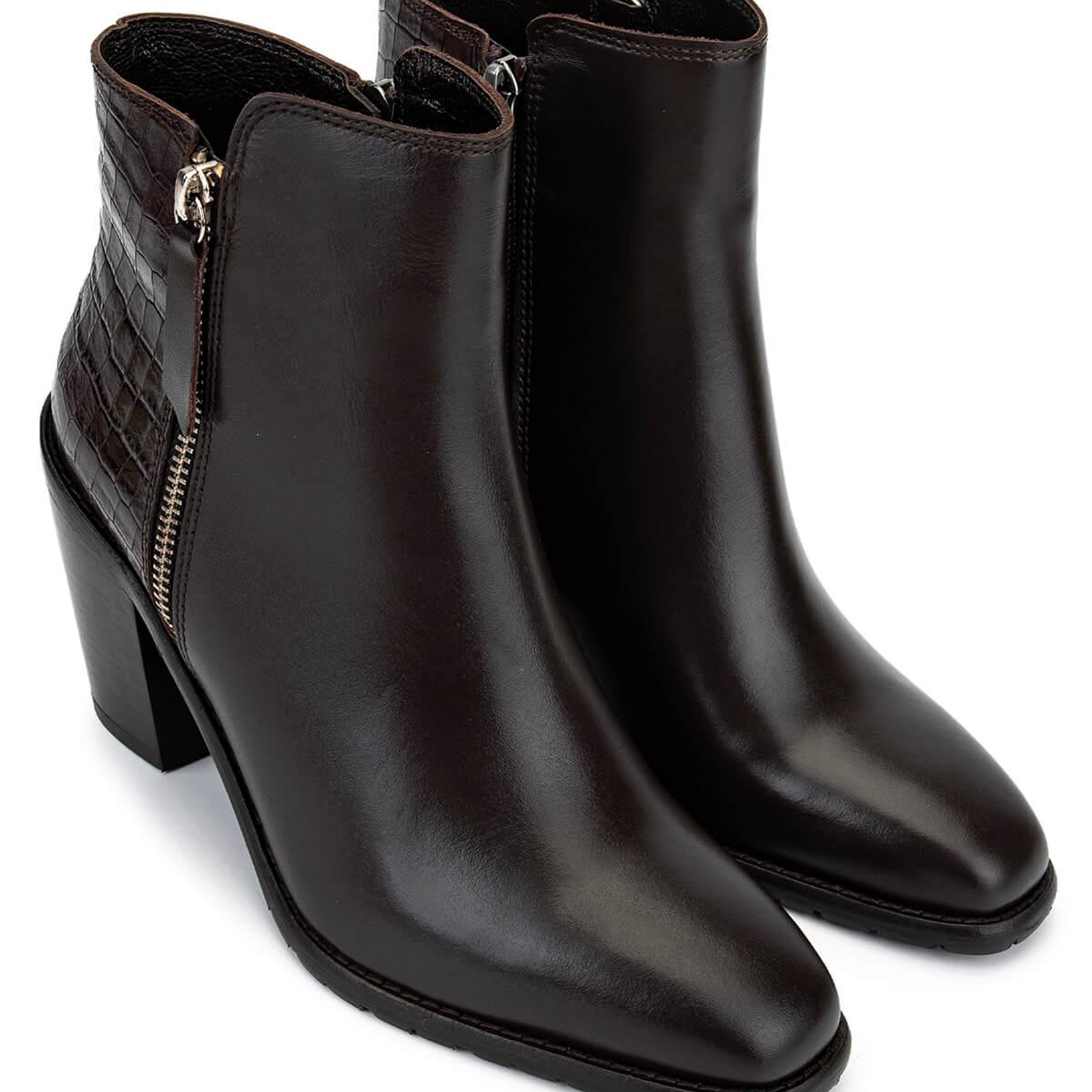 Tamer Tanca Kadın Hakiki Deri Kahverengi Klasik Bot