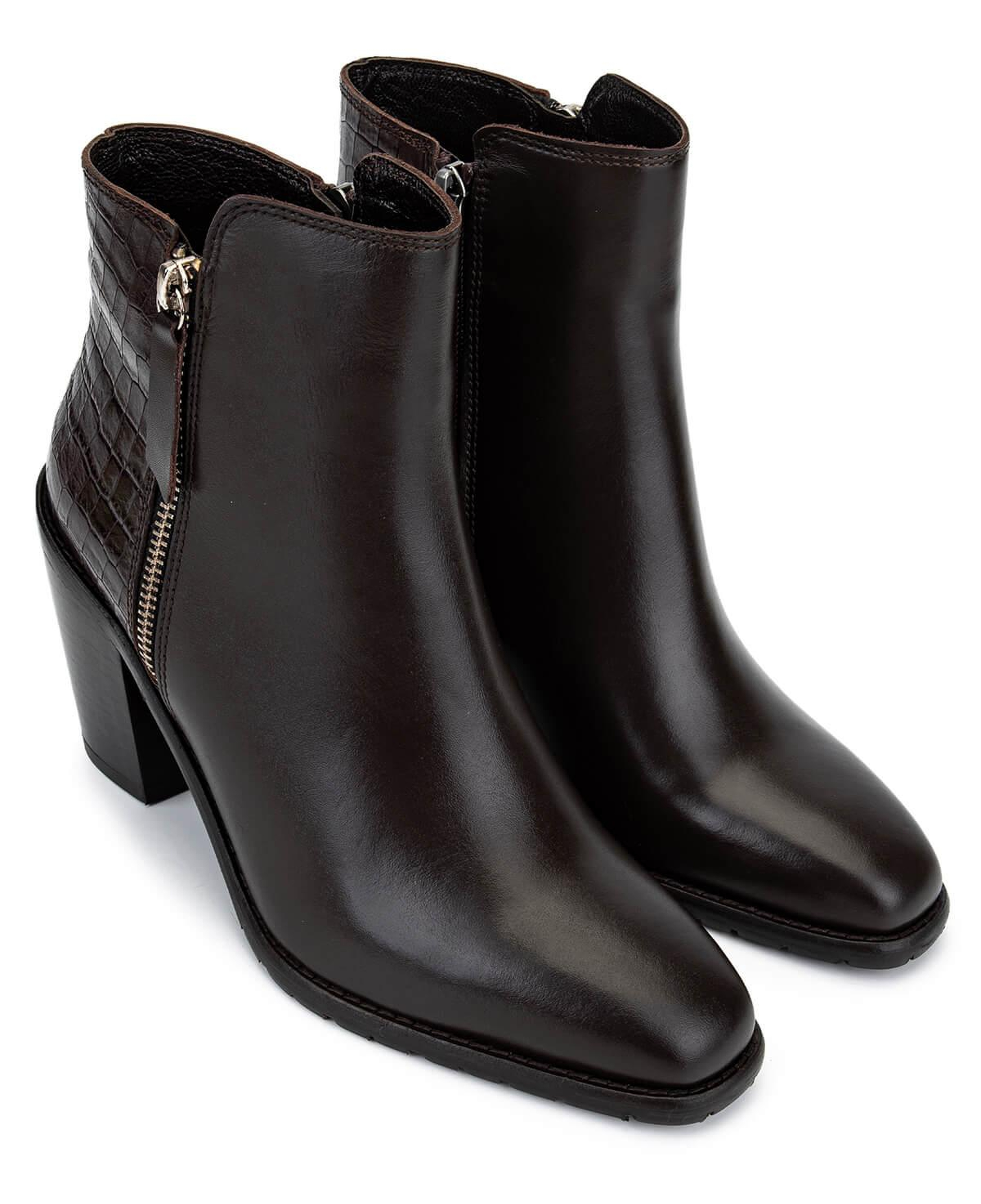 Tamer Tanca Kadın Hakiki Deri Kahverengi Klasik Bot