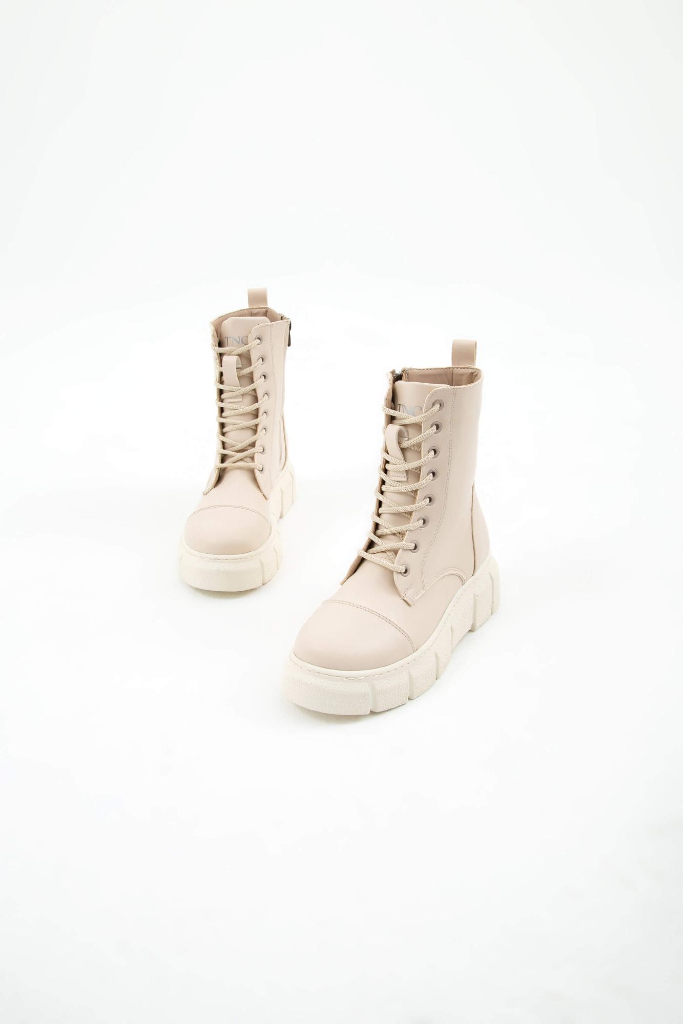 Tamer Tanca Kadın Vegan Bej Bot