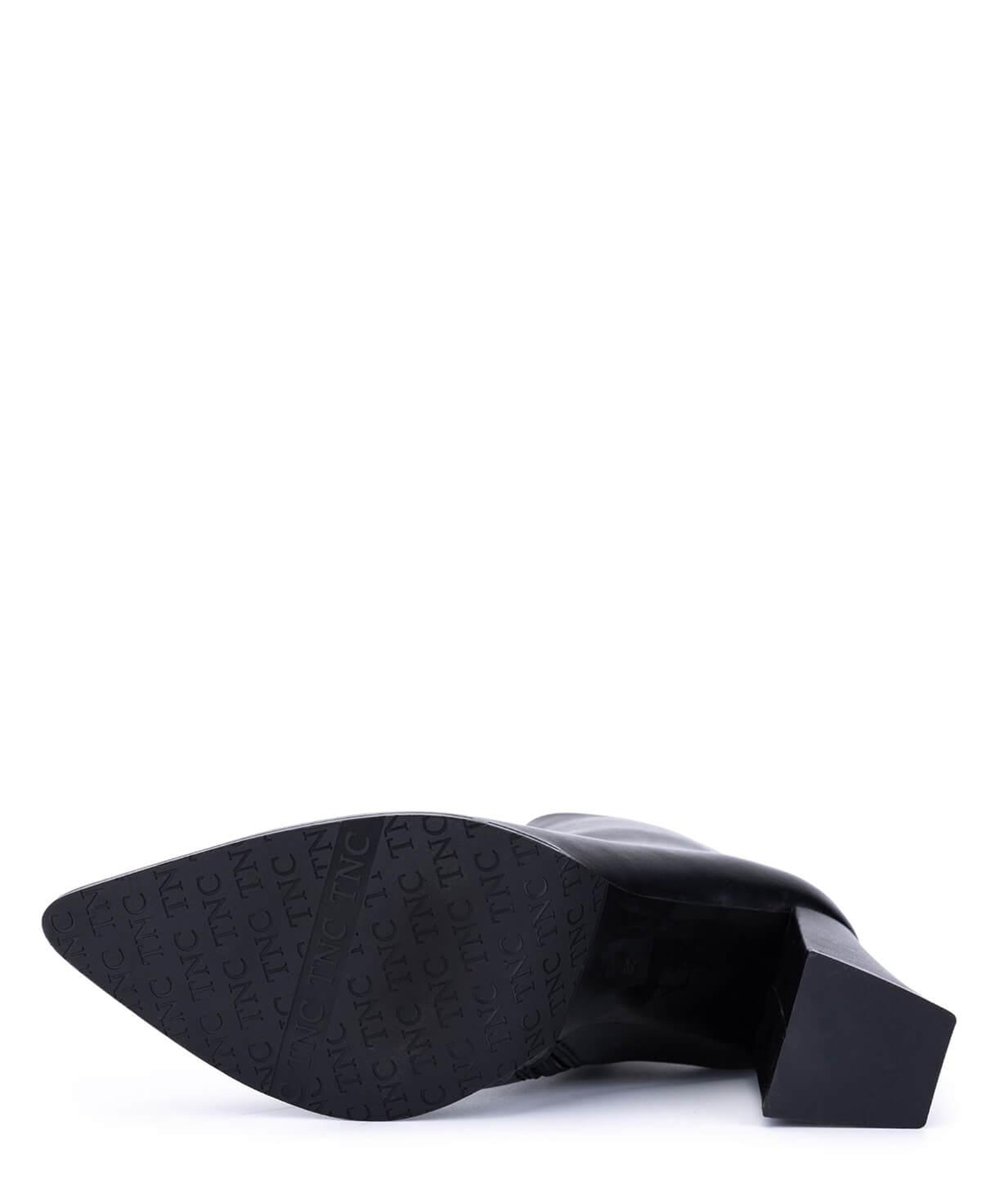 Tamer Tanca Kadın Hakiki Deri Siyah Topuklu Bot