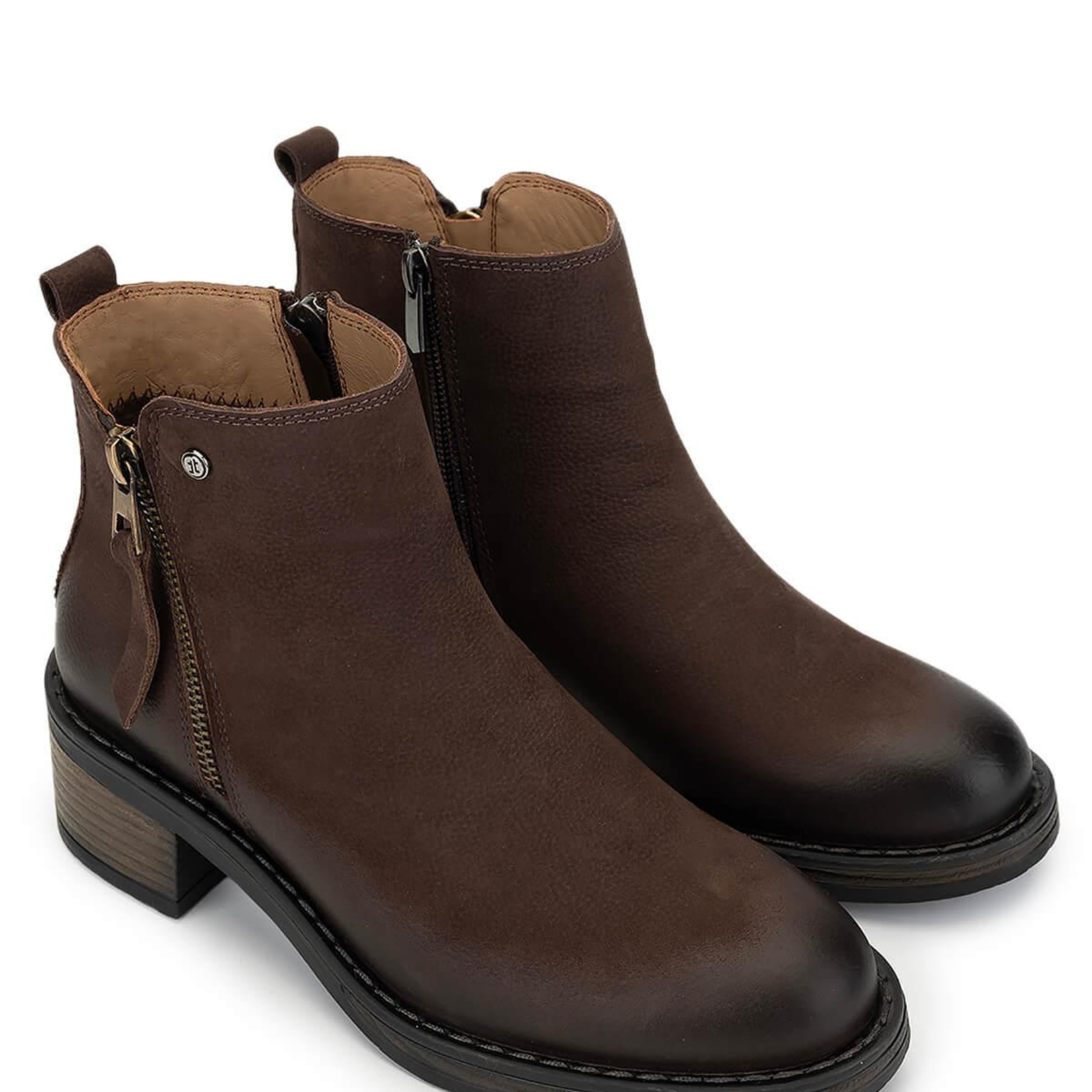 Tamer Tanca Kadın Hakiki Deri Kahverengi Nubuk Casual Bot