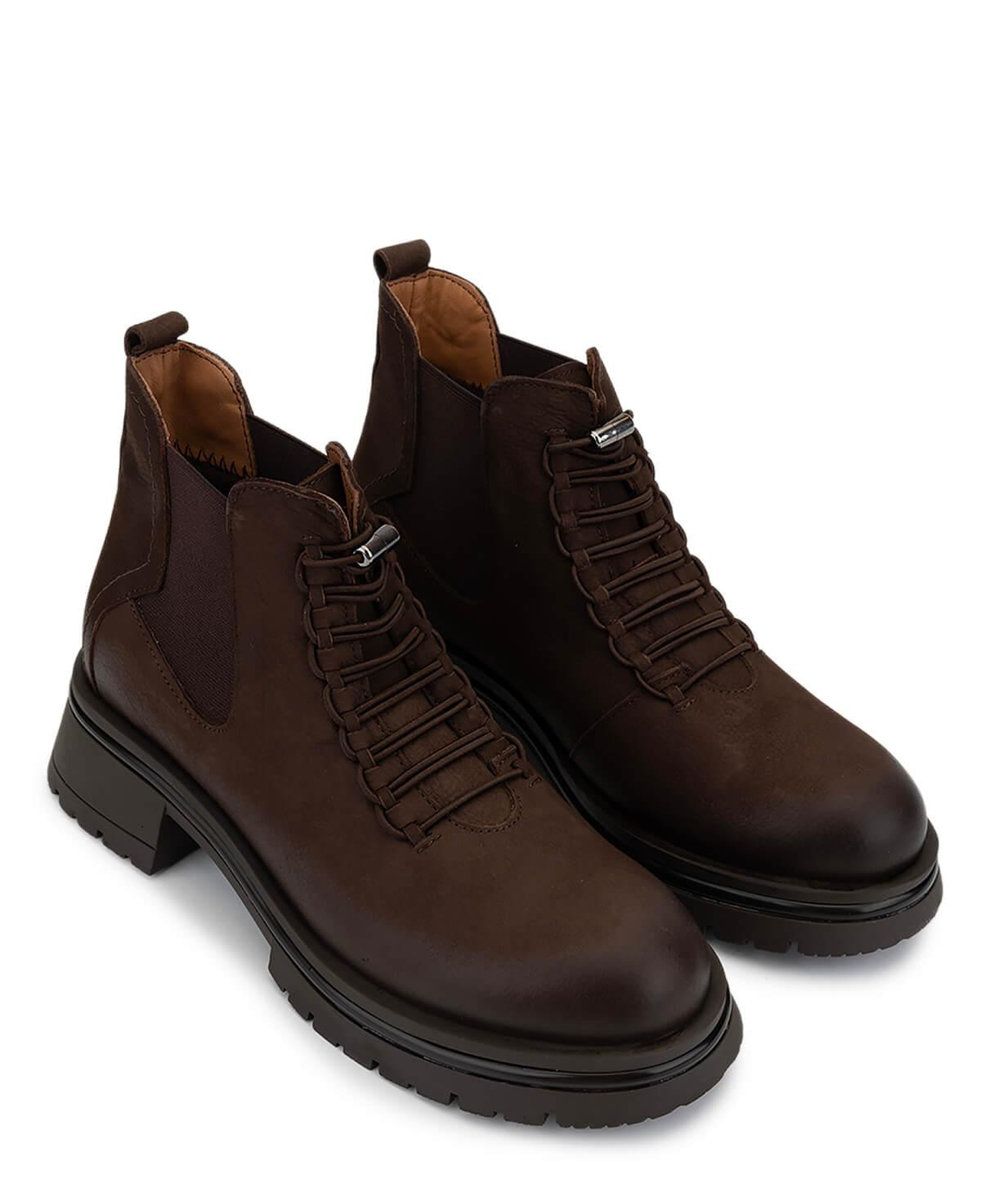 Tamer Tanca Kadın Hakiki Deri Kahverengi Casual Bot