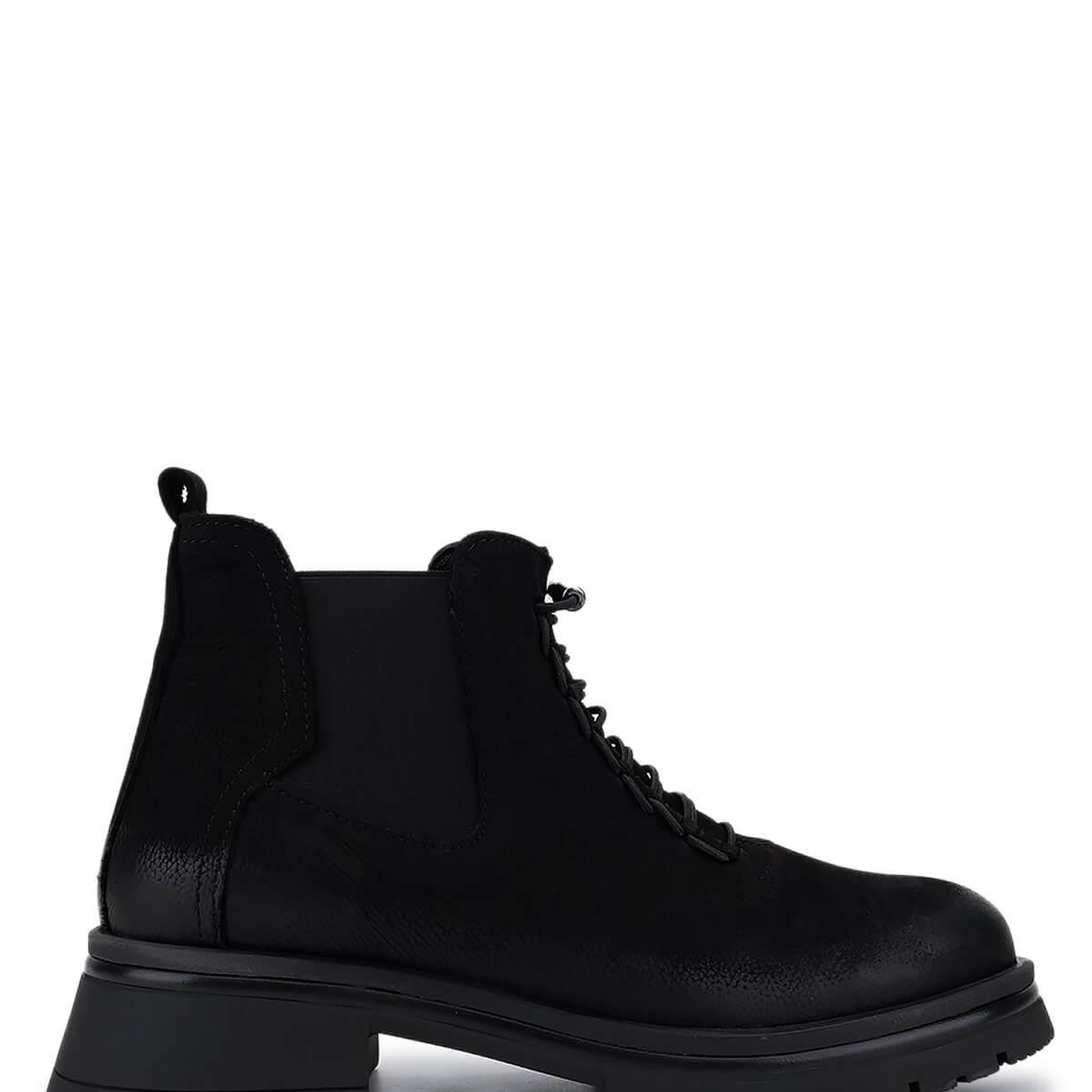 Tamer Tanca Kadın Hakiki Deri Siyah Nubuk Casual Bot