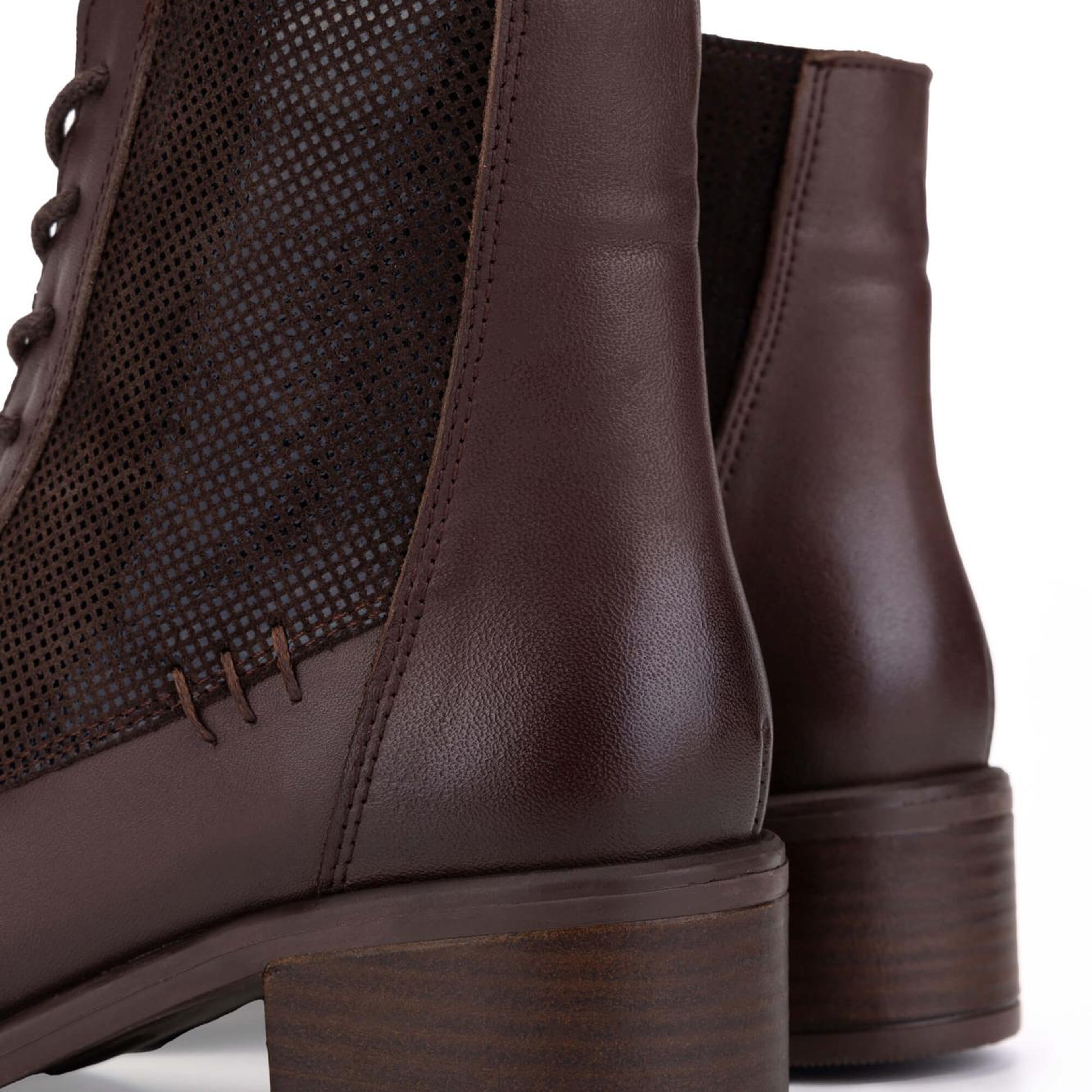 Tamer Tanca Kadın Hakiki Deri Kahverengi Topuklu Bot