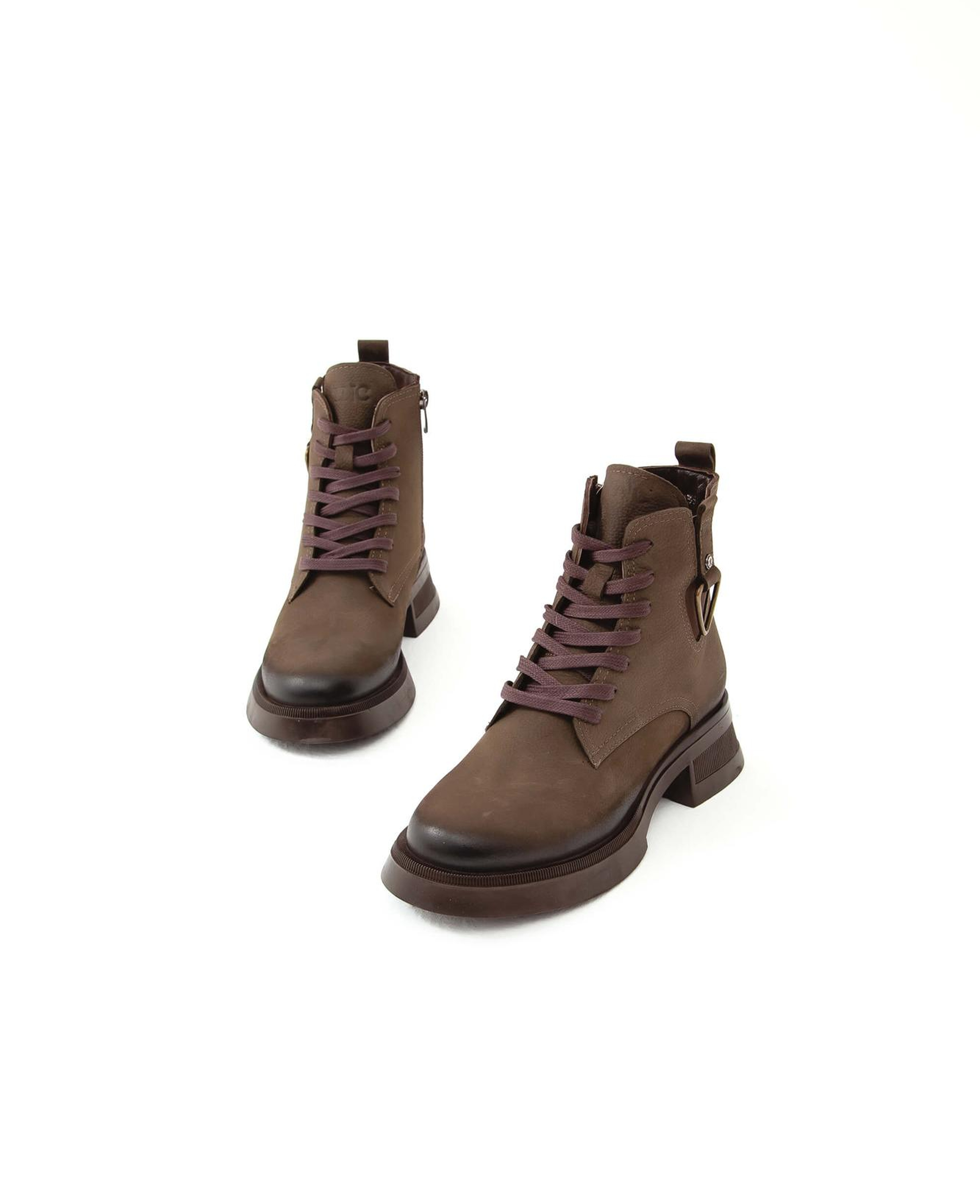 Tamer Tanca Kadın Hakiki Deri Yeşil Casual Bot